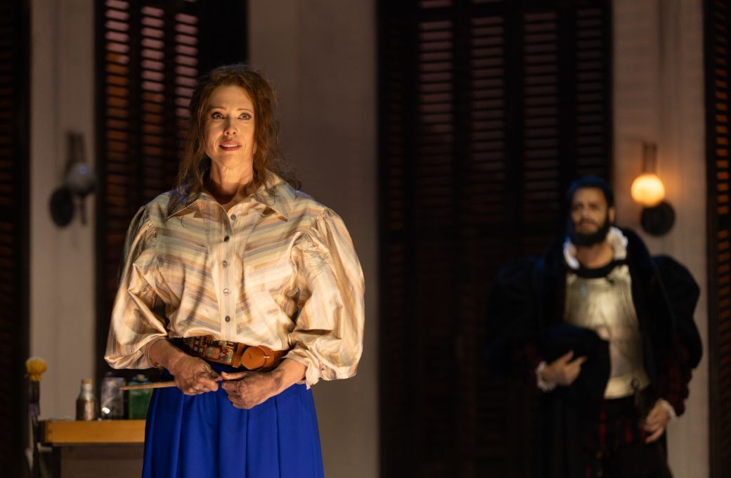 Anna Gabler (Senta) und Jochen Kupfer (Holländer) © Pedro Malinowski