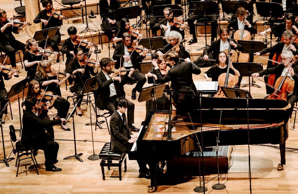 Yunchan Lim, Klaus M&auml;kel&auml; et l'Orchestre de Paris &copy; Mathias Benguigui