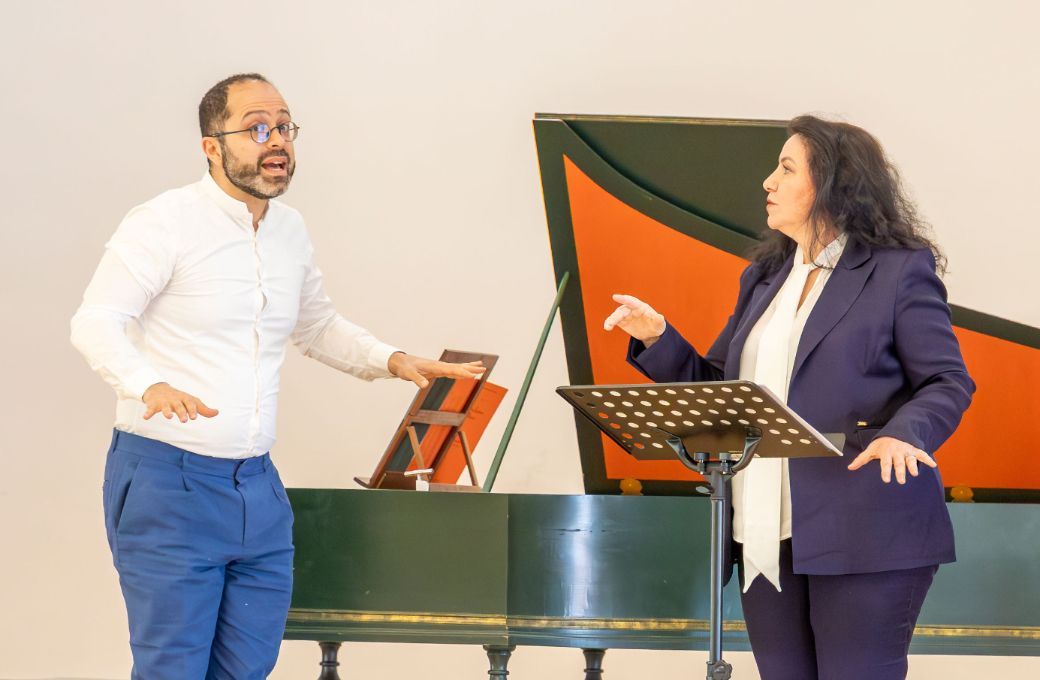 Mahan Esfahani und Anna Bonitatibus &copy; Thomas Ziegler