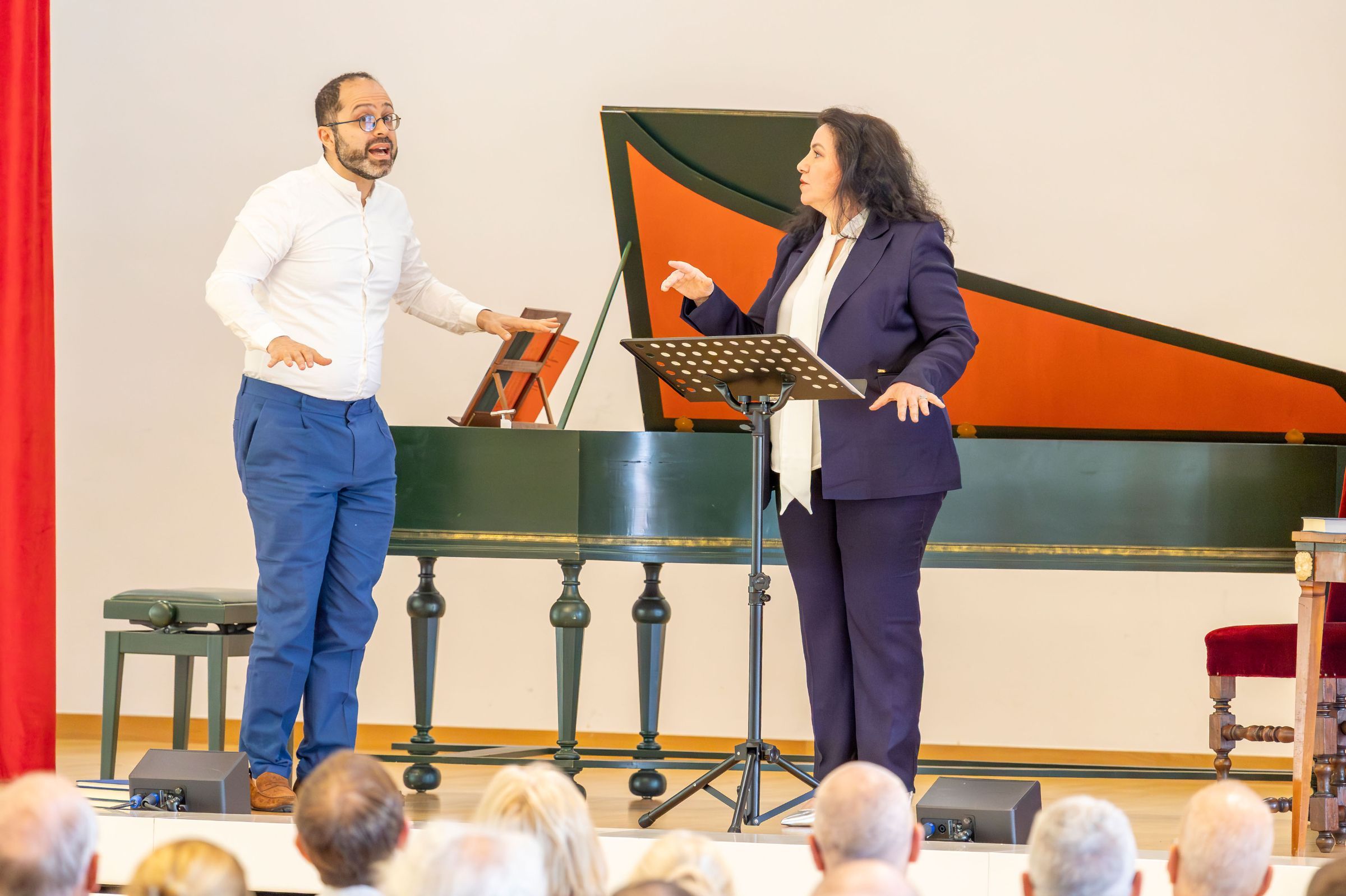 Mahan Esfahani und Anna Bonitatibus &copy; Thomas Ziegler