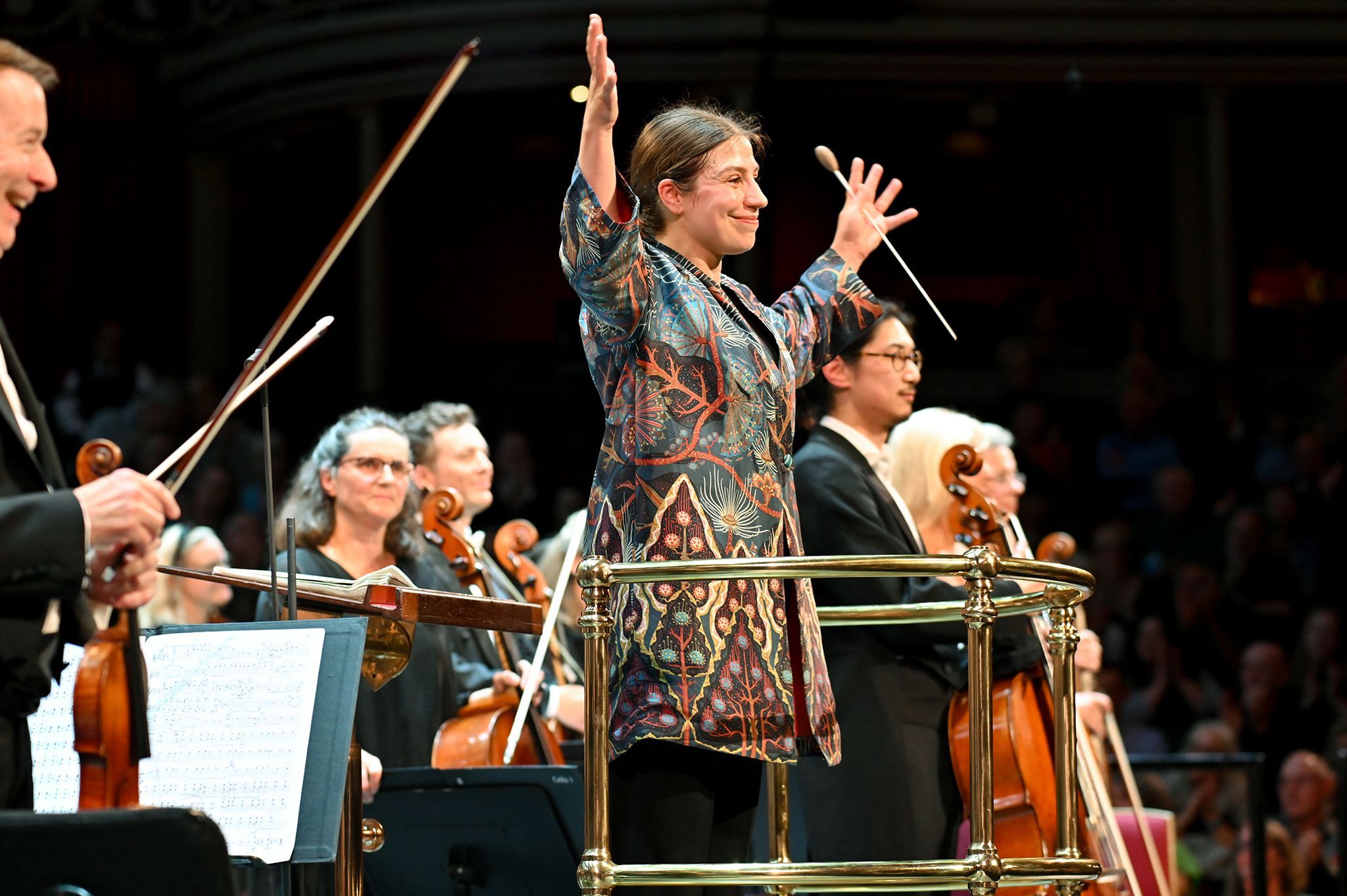 Applause for Dalia Stasevska at the BBC Proms © BBC | Chris Christodoulou