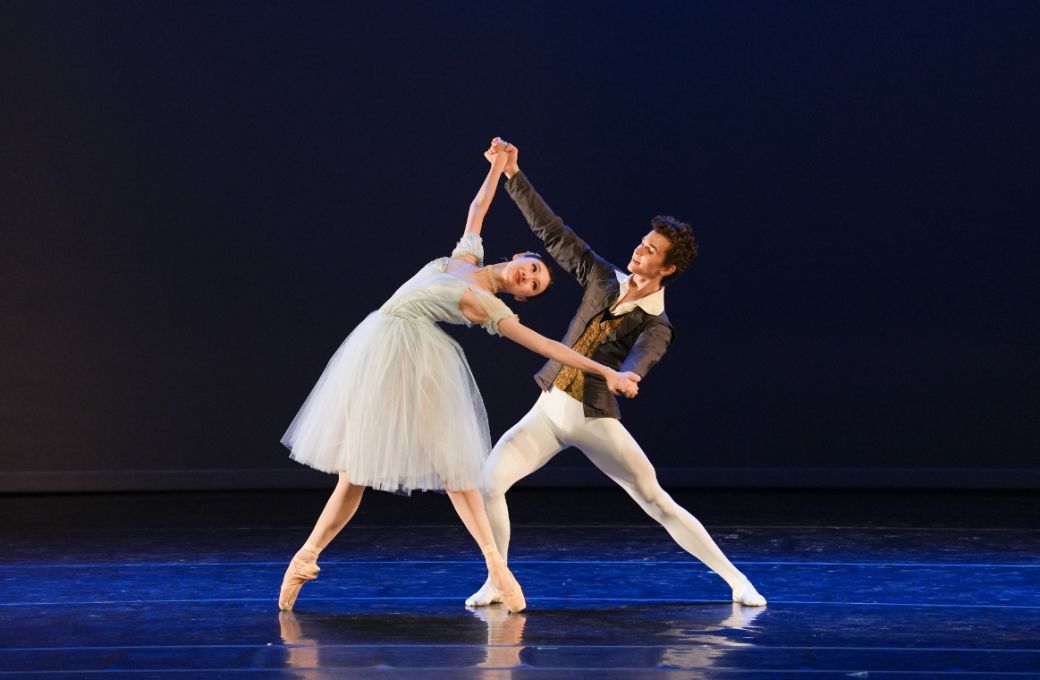 <i>Birthday Variations</i> by Gerald Arpino, featuring Sooha Park and Max Barker &copy; Emma Zordan