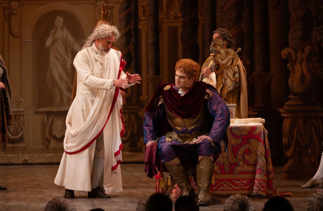 Christian Immler (Seneca) and Douglas Williams (Nero) &copy; Kathy Wittman