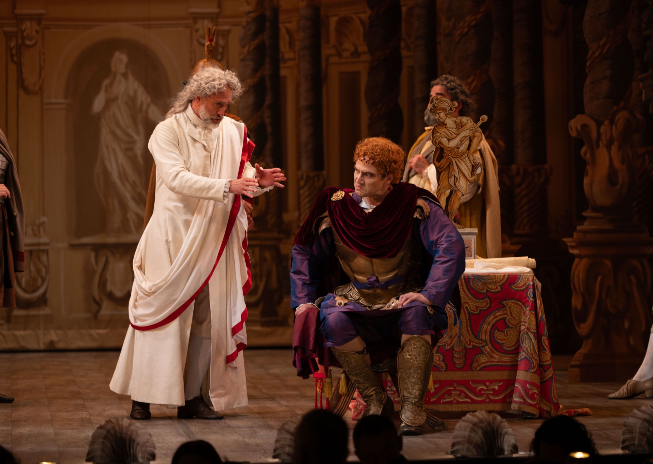 Christian Immler (Seneca) and Douglas Williams (Nero) &copy; Kathy Wittman