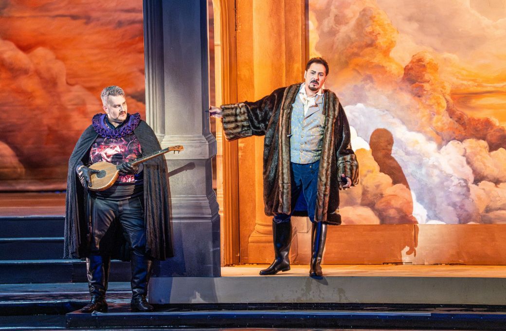 Csaba Szegedi (Barnaba) and Stefano La Colla (Enzo) © Valter Berecz | Hungarian State Opera