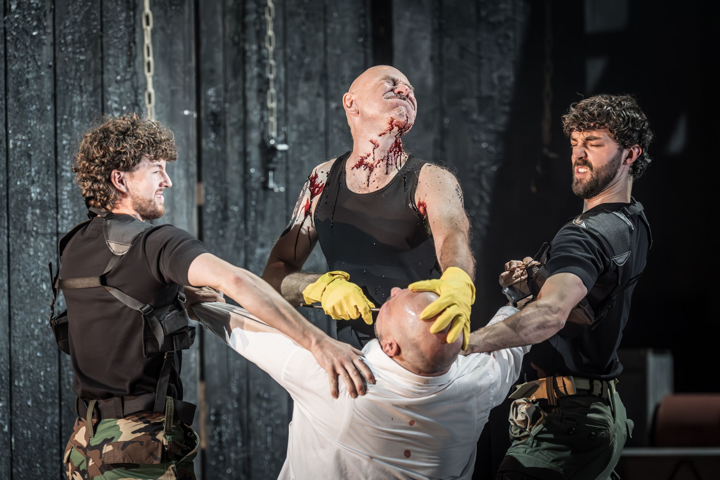 Andreas Jankowitsch (Orlik) and Luciano Batinić (Kochubey) &copy; Marc Brenner