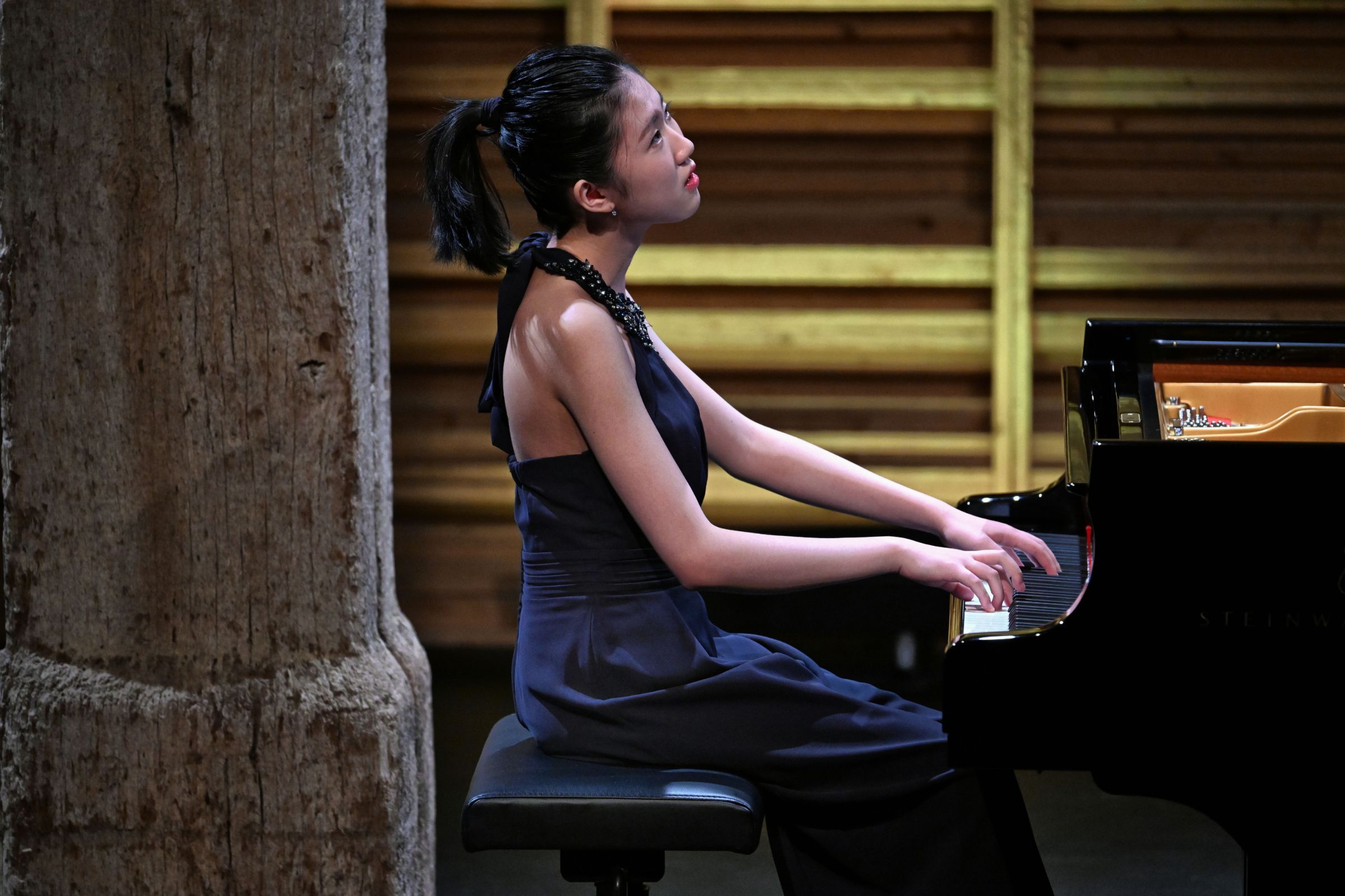 Sophia Liu à la Grange de Meslay &copy; Gérard Proust