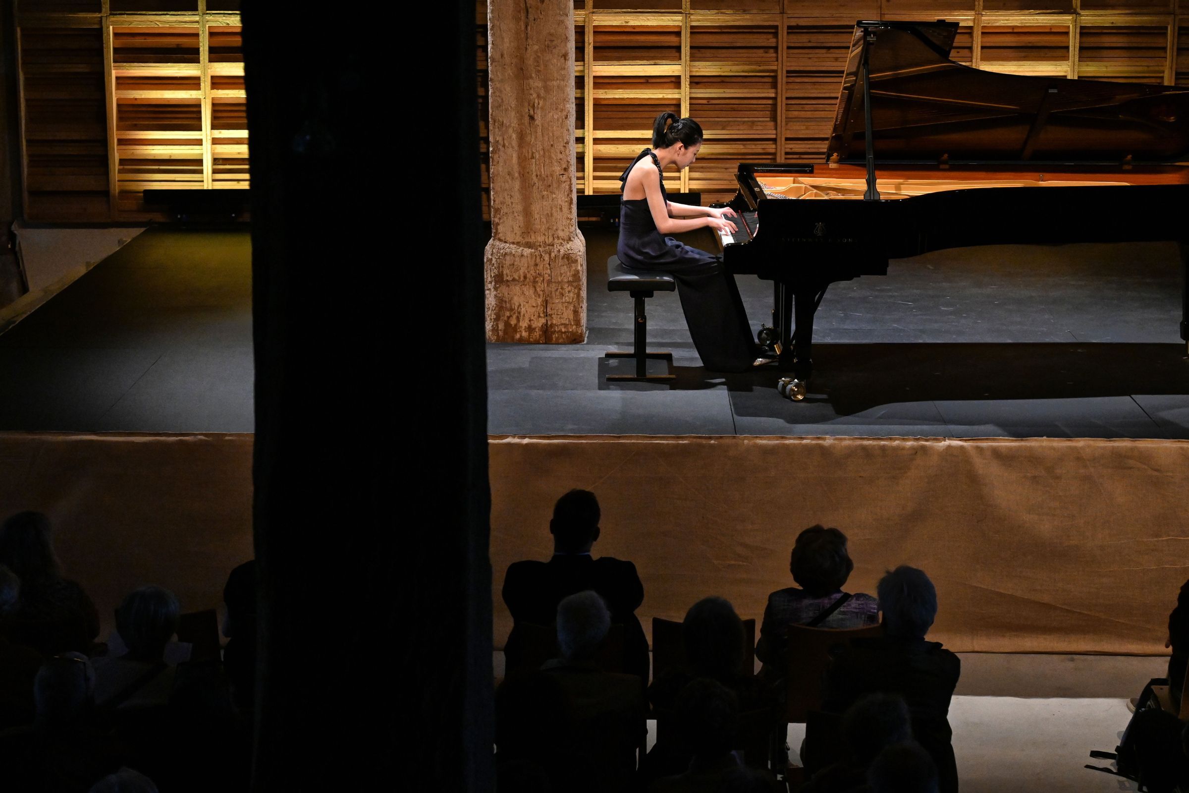 Sophia Liu à la Grange de Meslay &copy; Gérard Proust