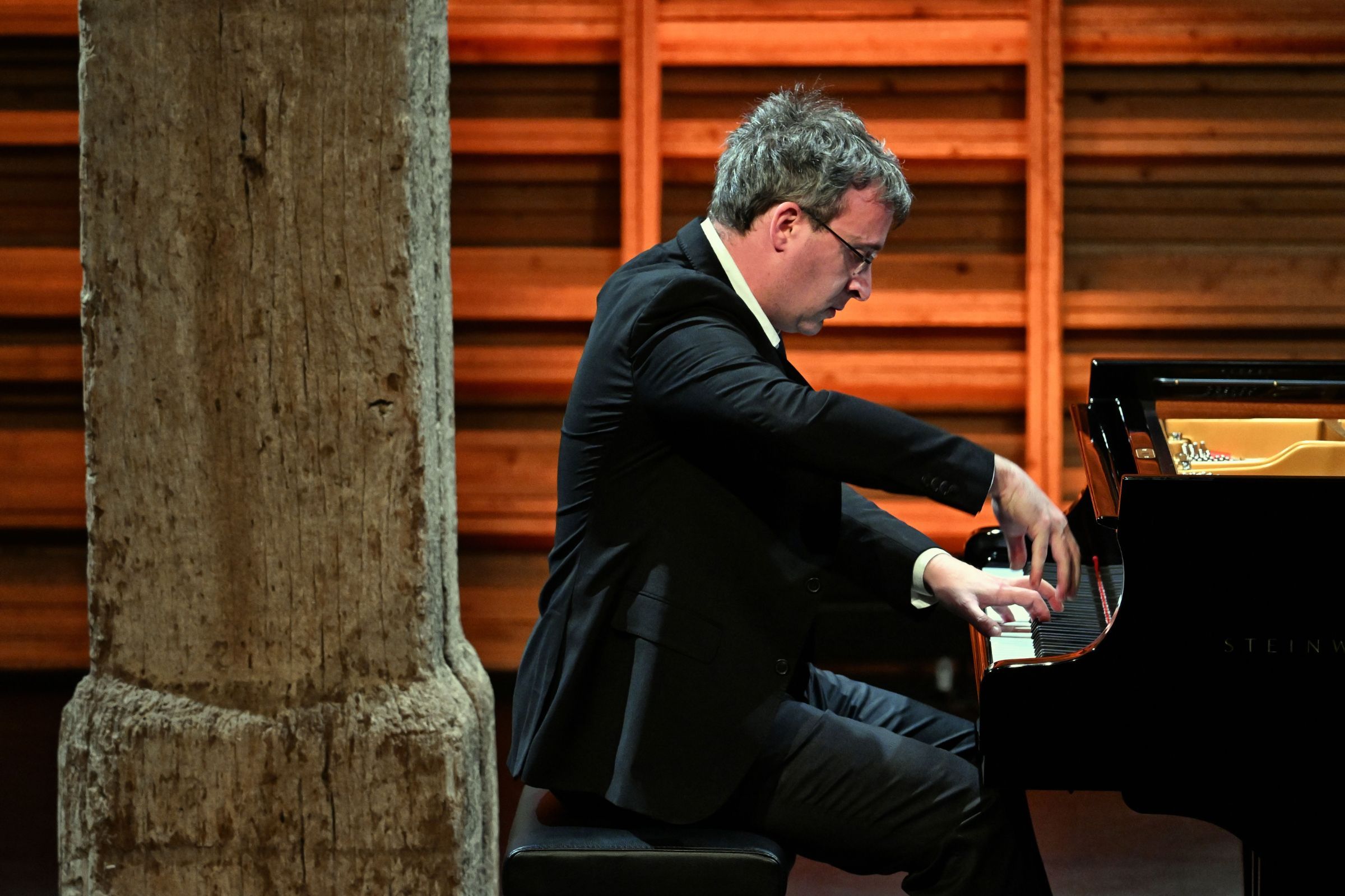 Jean-Frédéric Neuburger à la Grange de Meslay © Gérard Proust