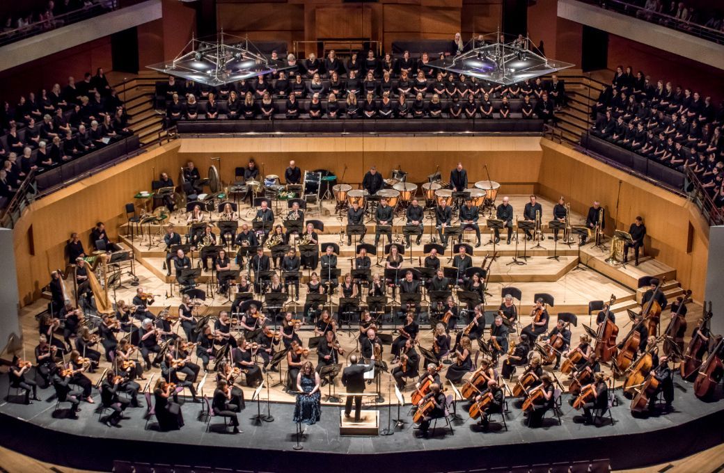 The BBC Philharmonic Orchestra in Bridgewater Hall &copy; Chris Payne