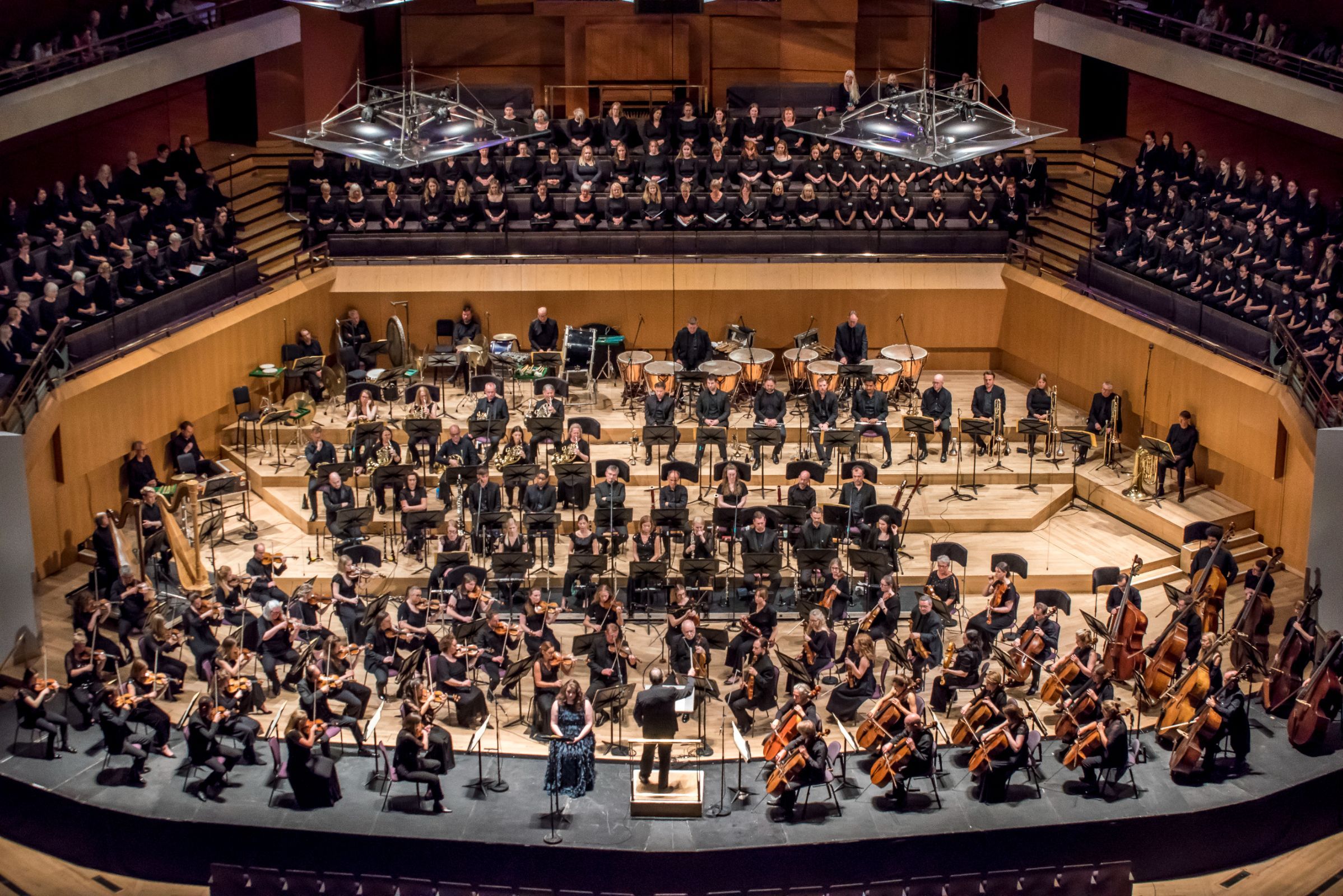 The BBC Philharmonic Orchestra in Bridgewater Hall &copy; Chris Payne