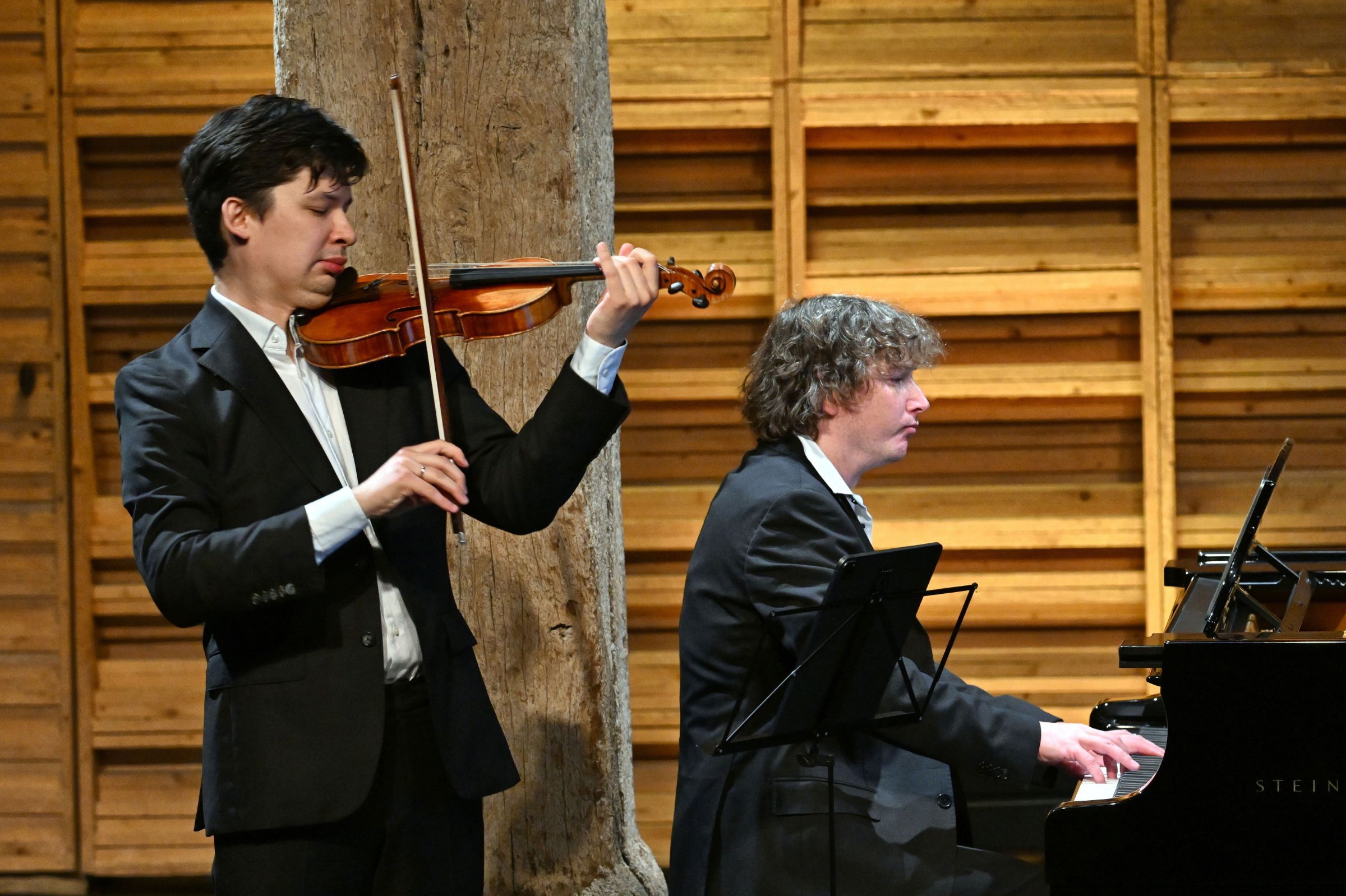 Aylen Pritchin et Maxim Emelyanychev à la Grange de Meslay &copy; Gérard Proust