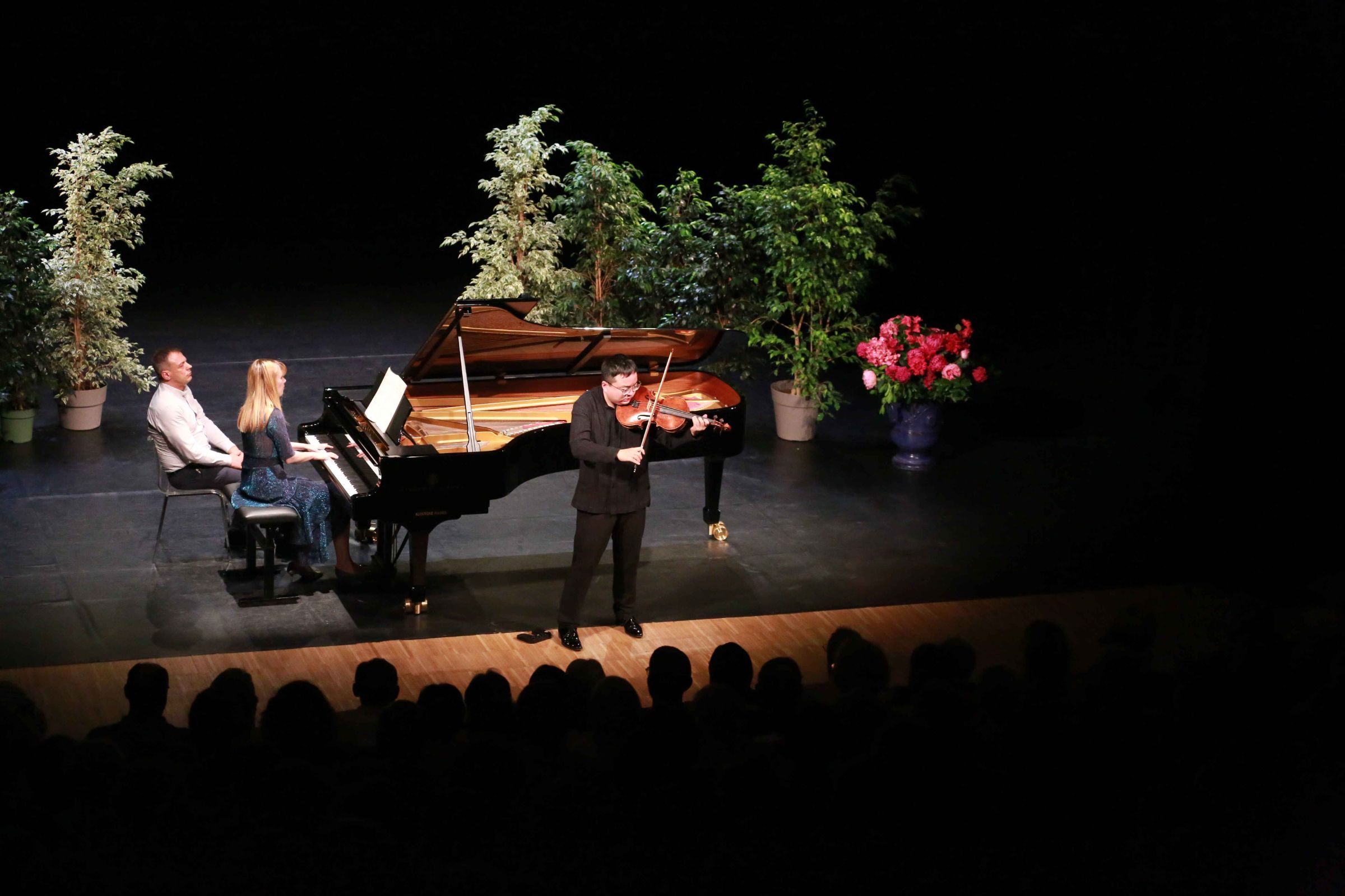 Suzana Bartal et Diyang Mei au festival Piano à Riom &copy; Hervé Le Clanche