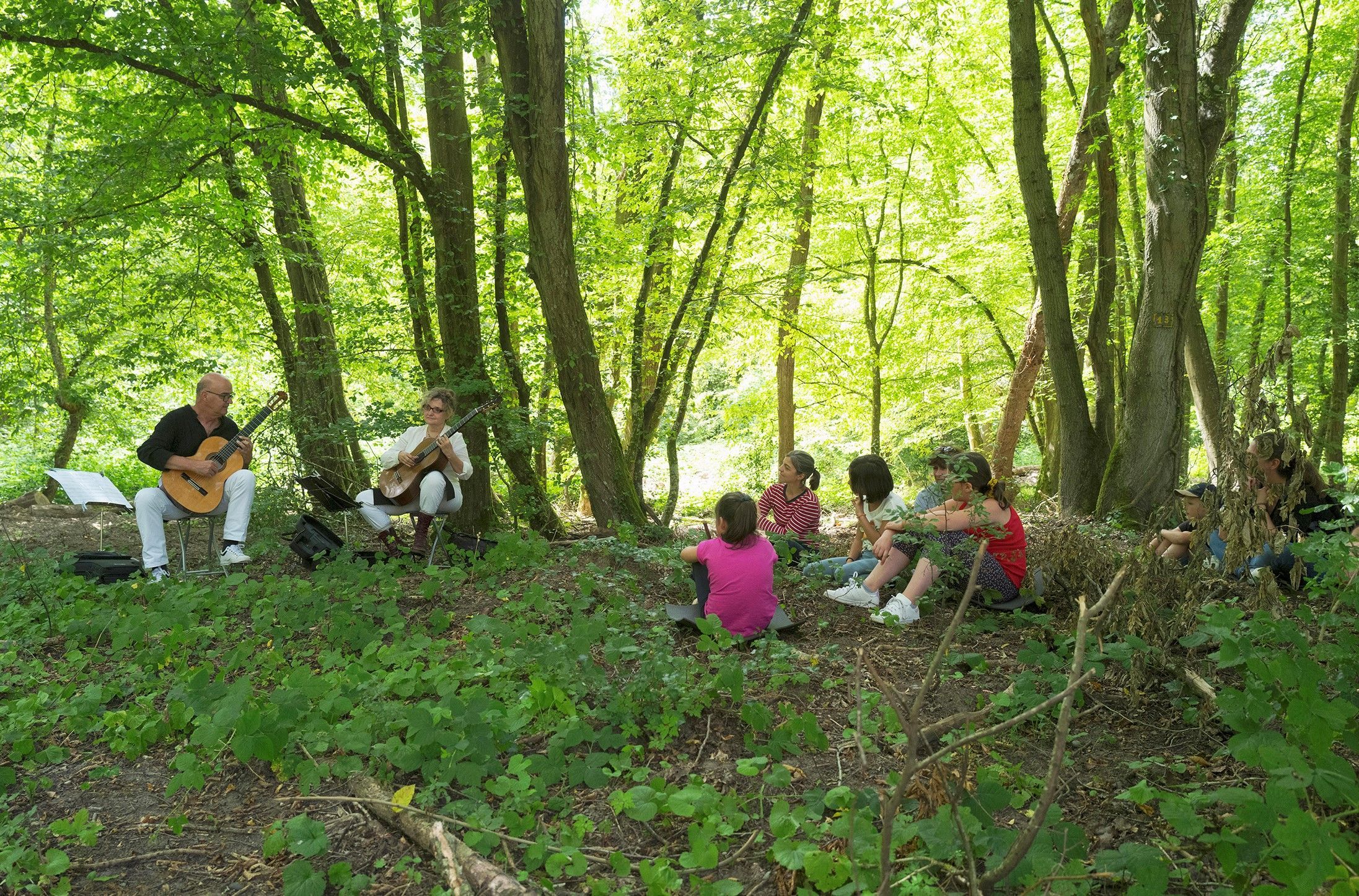 Un concert spécial famille au Festival des Forêts © Ludovic Leleu