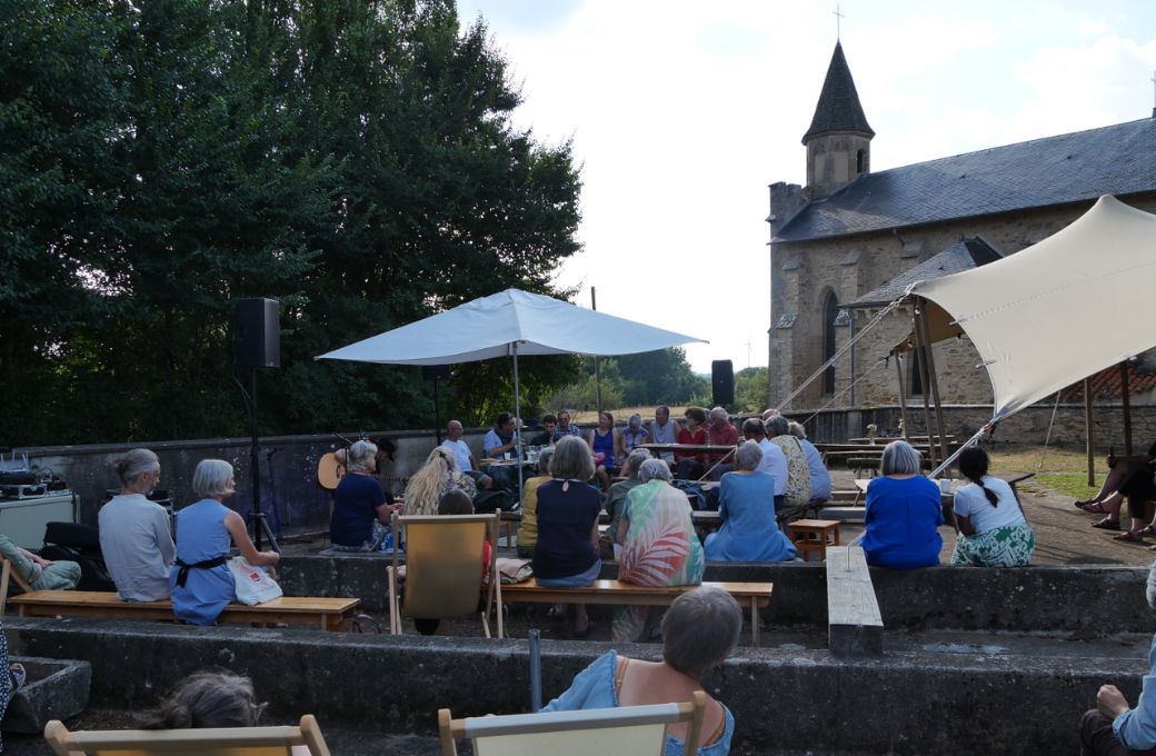 Une rencontre poétique au Festival du Haut Limousin © Nicolas Brunet
