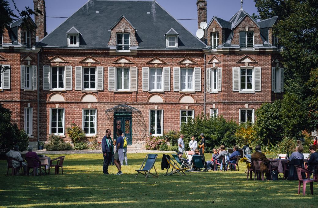 Le Château du Profil, pendant le festival Écho des falaises © Diego Dujardin