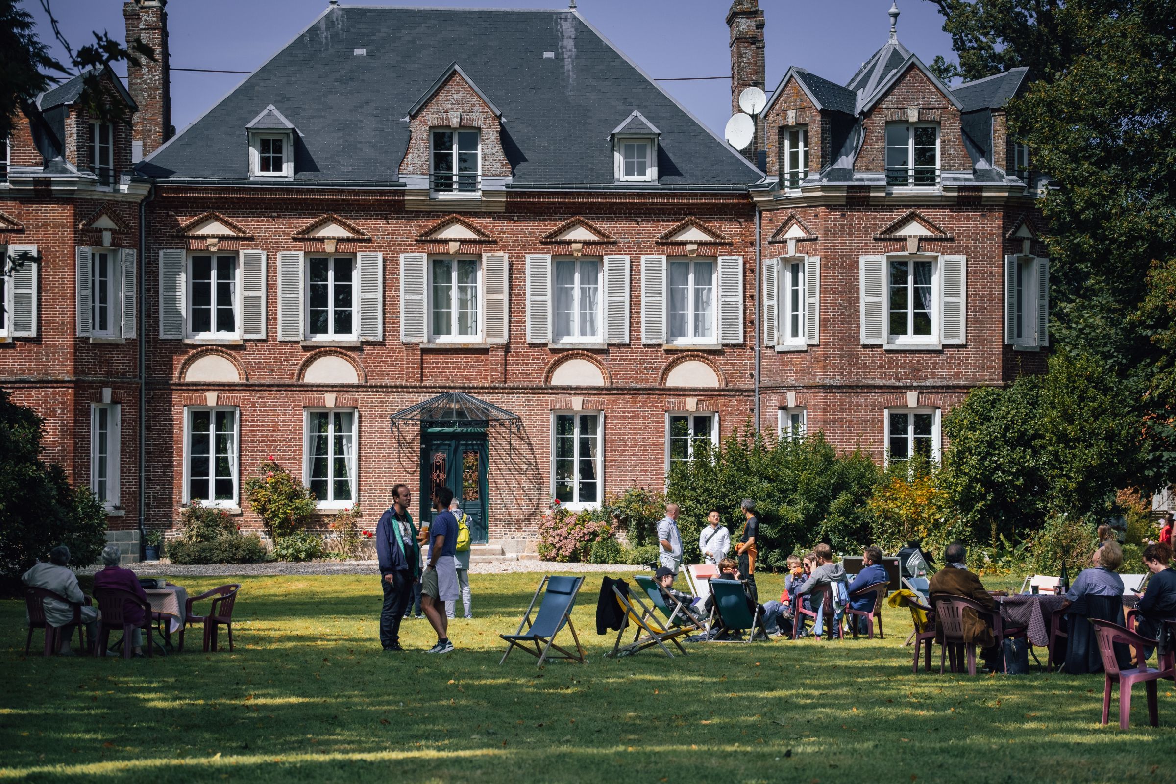 Le Château du Profil, pendant le festival Écho des falaises © Diego Dujardin