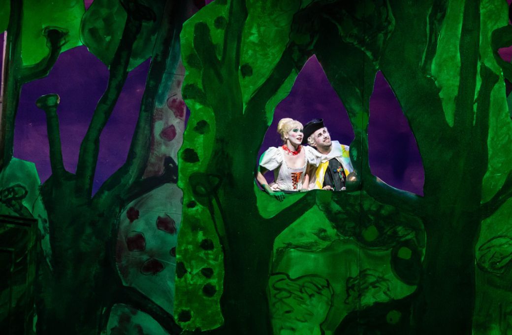 Monika Reinhard (Lilla) und Tobias Glagau (Corrado) &copy; Christina Iberl