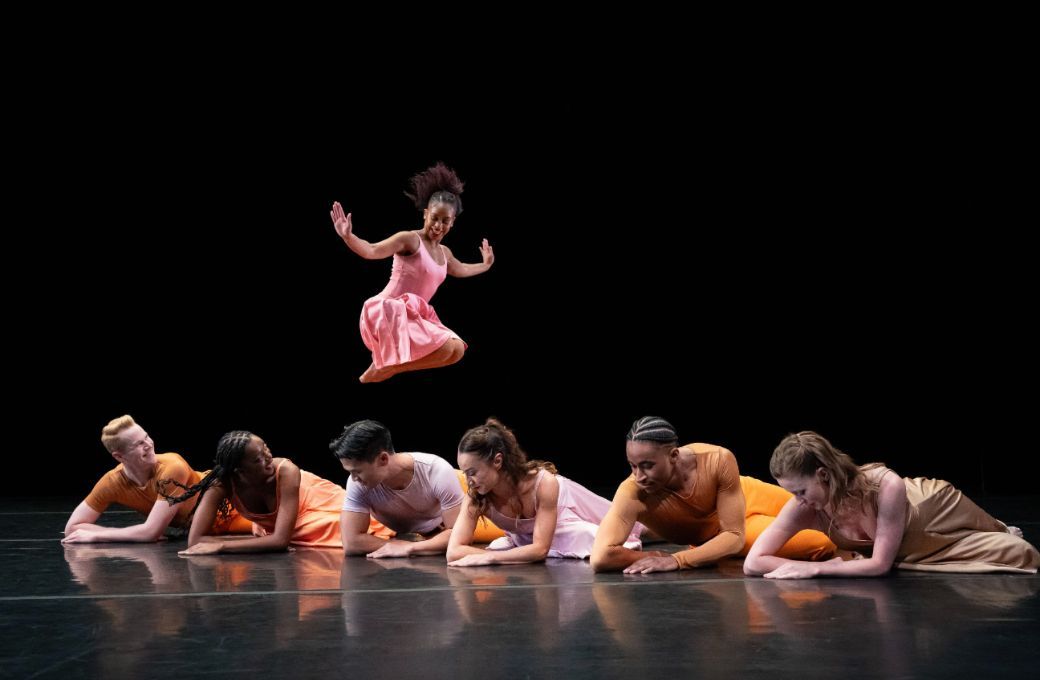 Jada Pearman and Paul Taylor Dance Company in his <i>Esplanade</i> © Steven Pisano