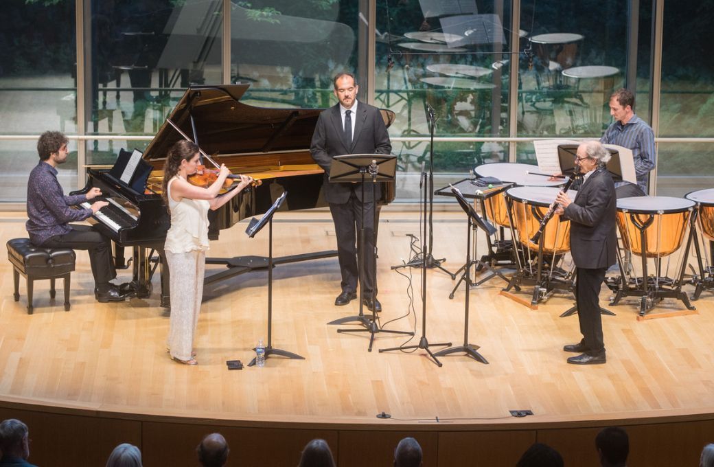 Dominic Armstrong sings <i>“Oh, my son...”</i> &copy; Gary Adams