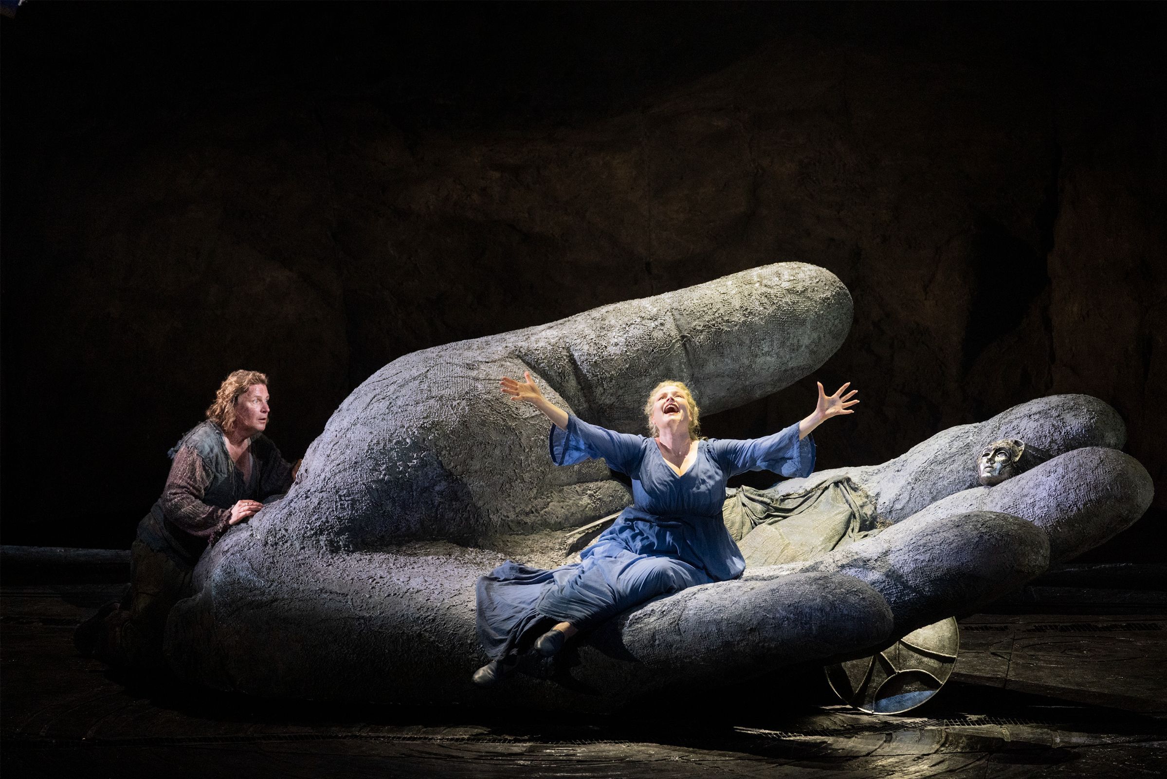 Klaus Florian Vogt (Siegfried) and Camilla Nylund (Brünnhilde) &copy; Teatro alla Scala | Brescia e Amisano