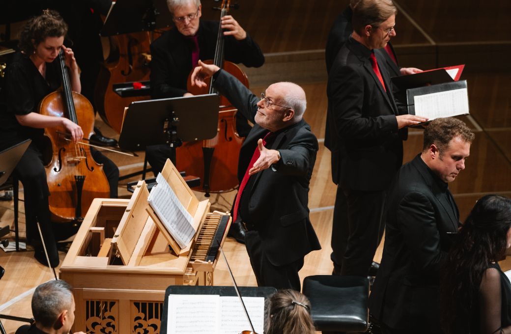 Ton Koopman conducts the Amsterdam Baroque Orchestra &copy; Daniel Dittus