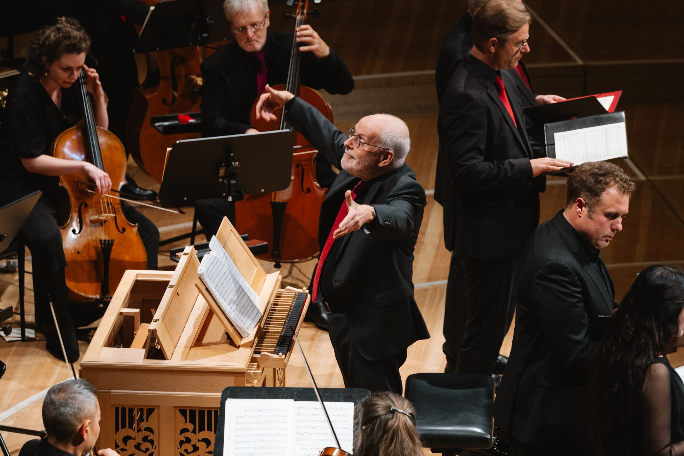 Ton Koopman conducts the Amsterdam Baroque Orchestra &copy; Daniel Dittus