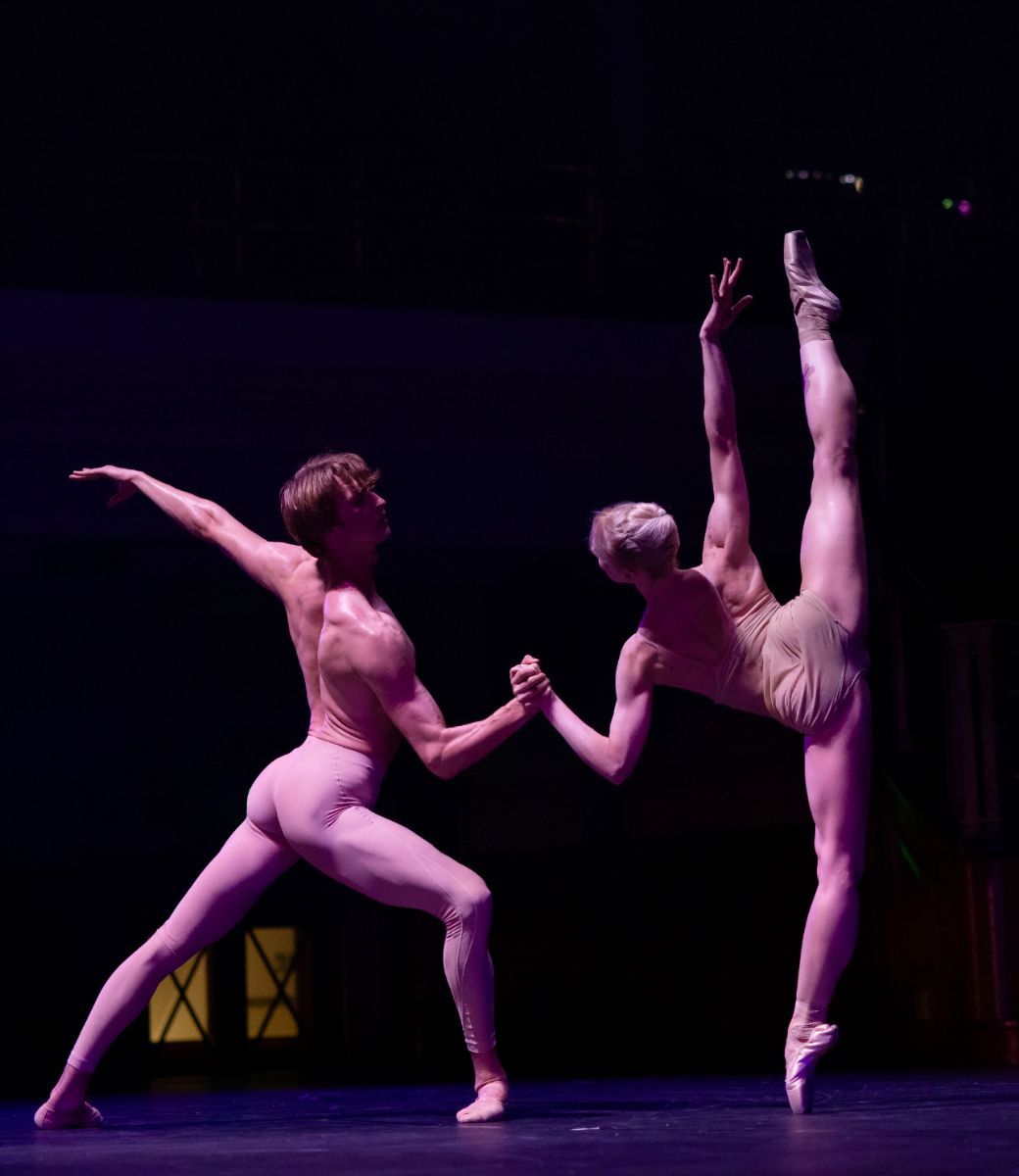 Vsevelod Maievskyi and Melissa Hamilton in <i>Caravaggio</i> &copy; The LK Studio