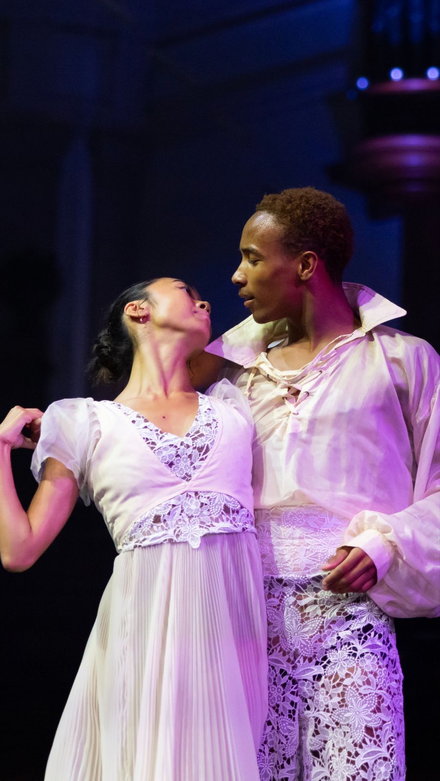 Kayla Mak and Braylon Browner in <i>Romeo and Juliet</i> &copy; The LK Studio