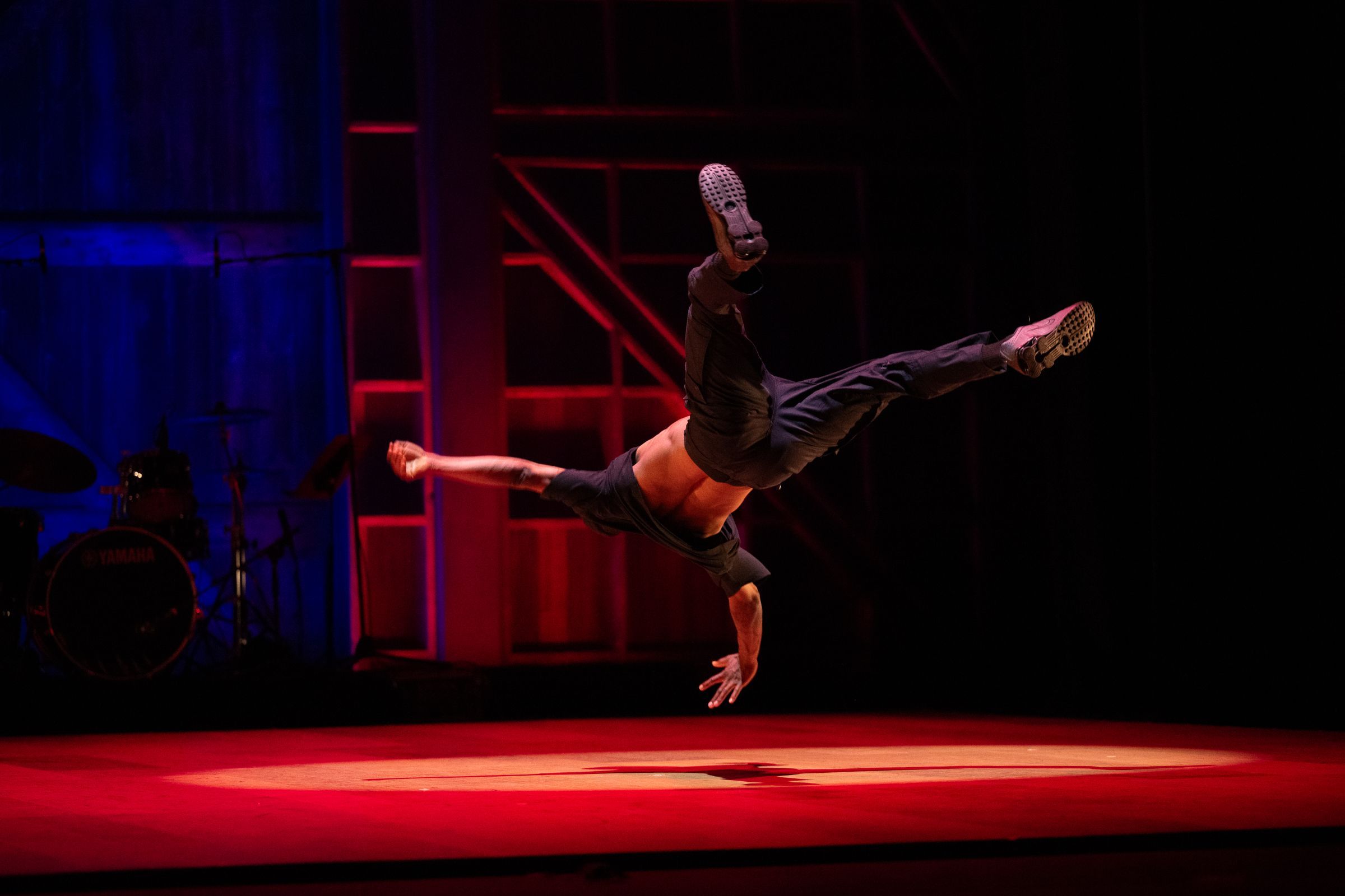 Zakhele “Bboy Swazi” Grabowski in <i>The Center Will Not Hold</i> &copy; Christopher Duggan