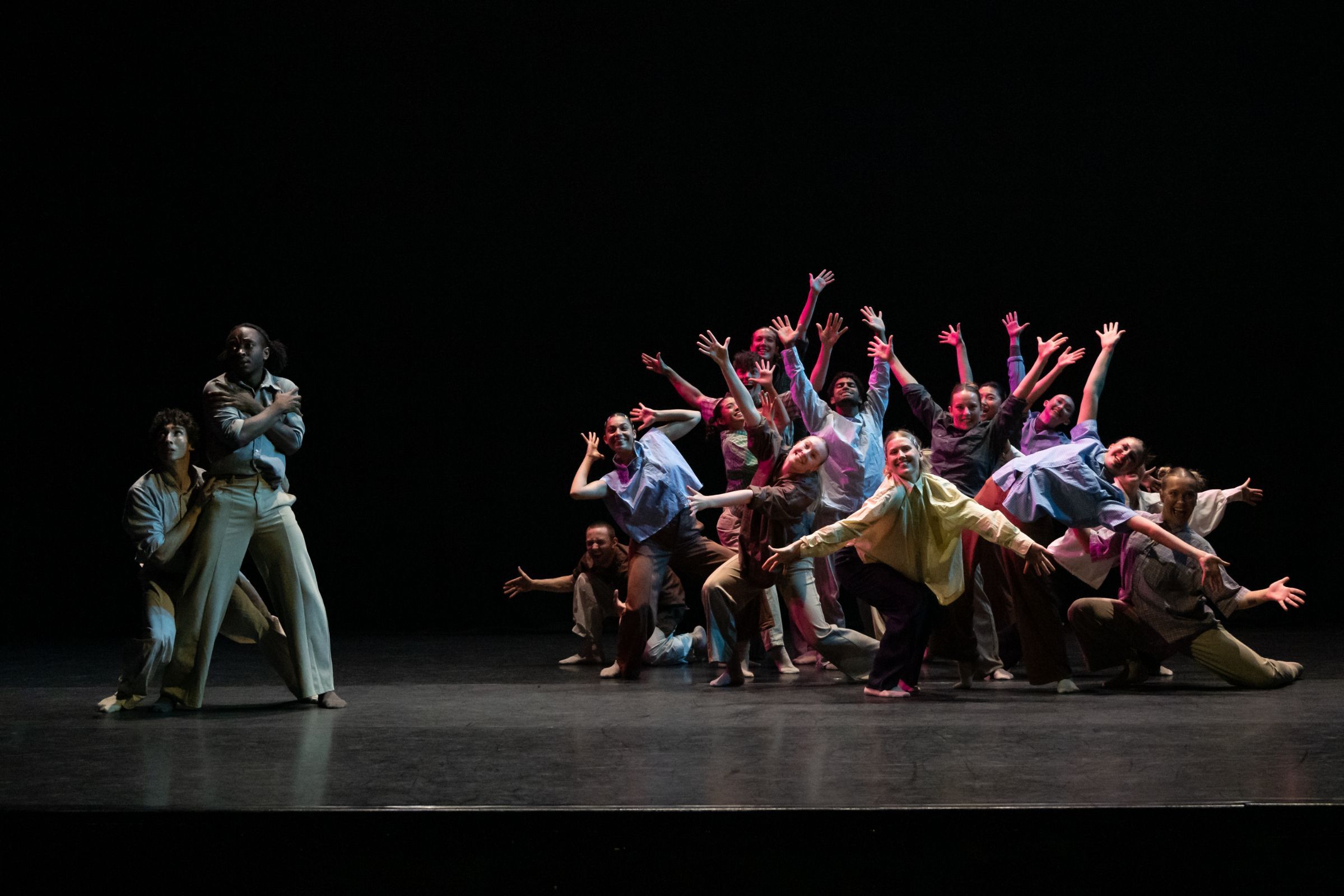Rambert School in Miguel Altunaga's <i>The Hilkravrs</i> © Photography by ASH
