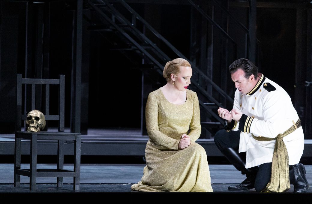 Vasilisa Berzhanskaya (Adalgisa) and Freddie De Tommaso (Pollione) © Brescia e Amisano | Teatro alla Scala
