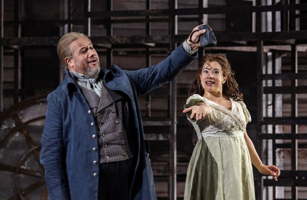 Jonathan Lemalu (Rocco) and Isabelle Peters (Marzelline) © Julian Guidera