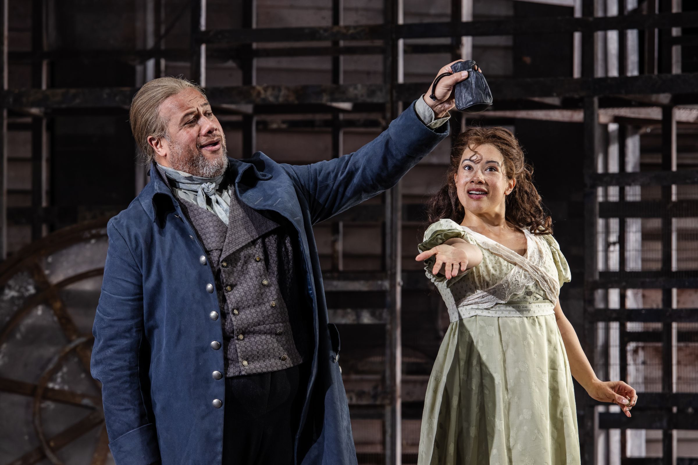 Jonathan Lemalu (Rocco) and Isabelle Peters (Marzelline) © Julian Guidera
