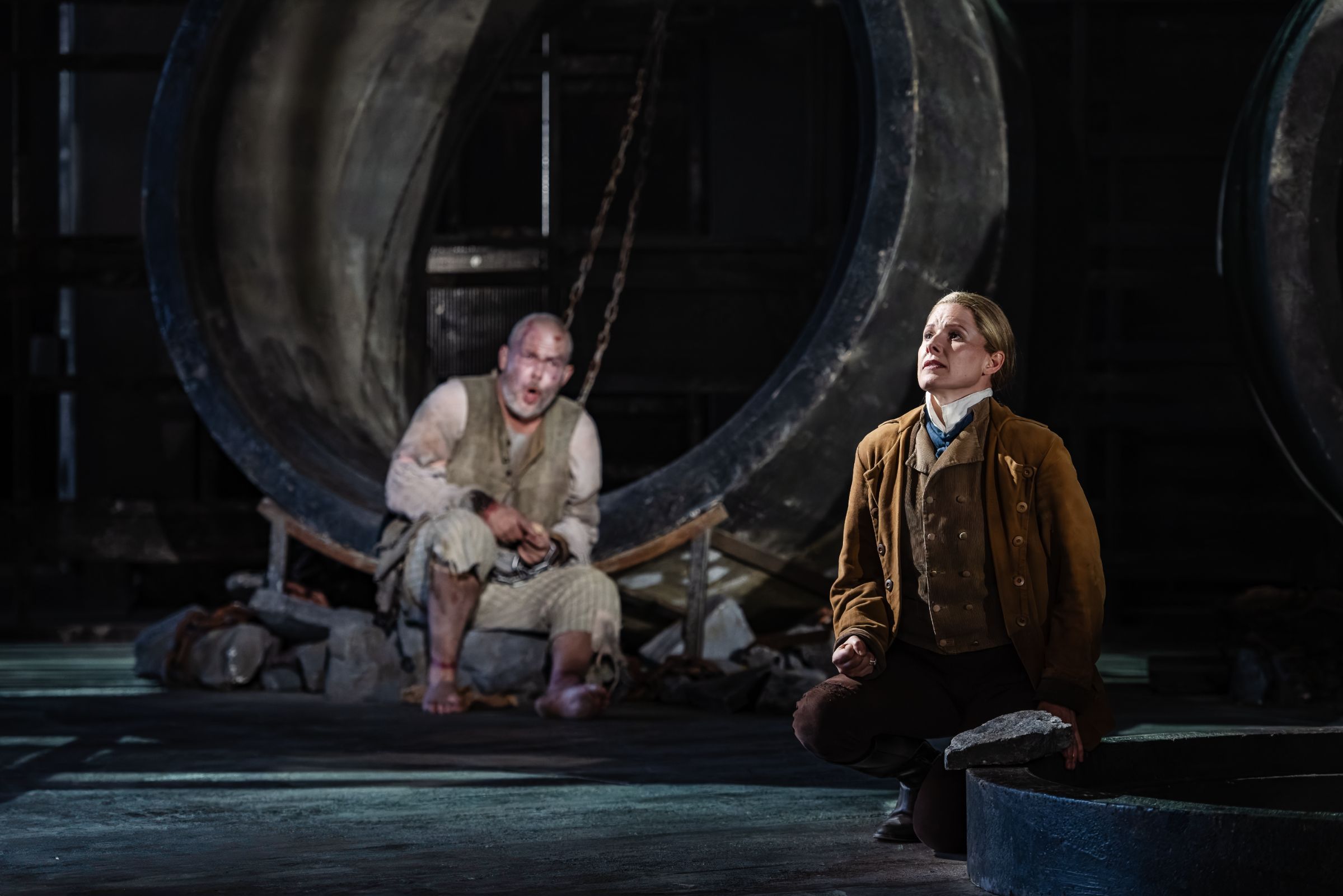 Robert Murray (Florestan) and Sally Matthews (Leonore) © Julian Guidera