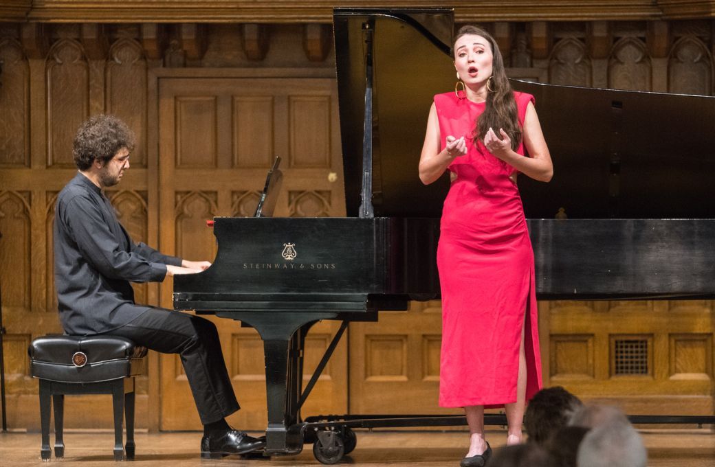 Roman Rabinovich and Fleur Barron © Gary Adams