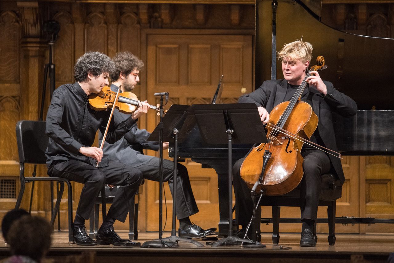 Itamar Zorman, Roman Rabinovich and Jonathan Swensen © Gary Adams