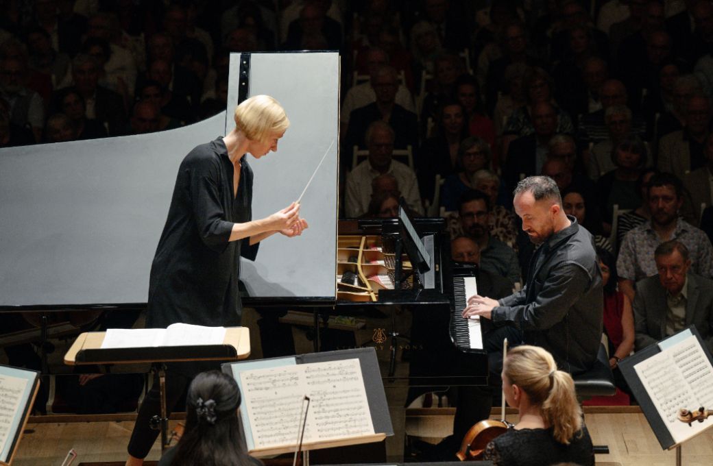 Joana Mallwitz und Igor Levit © Simon Pauly