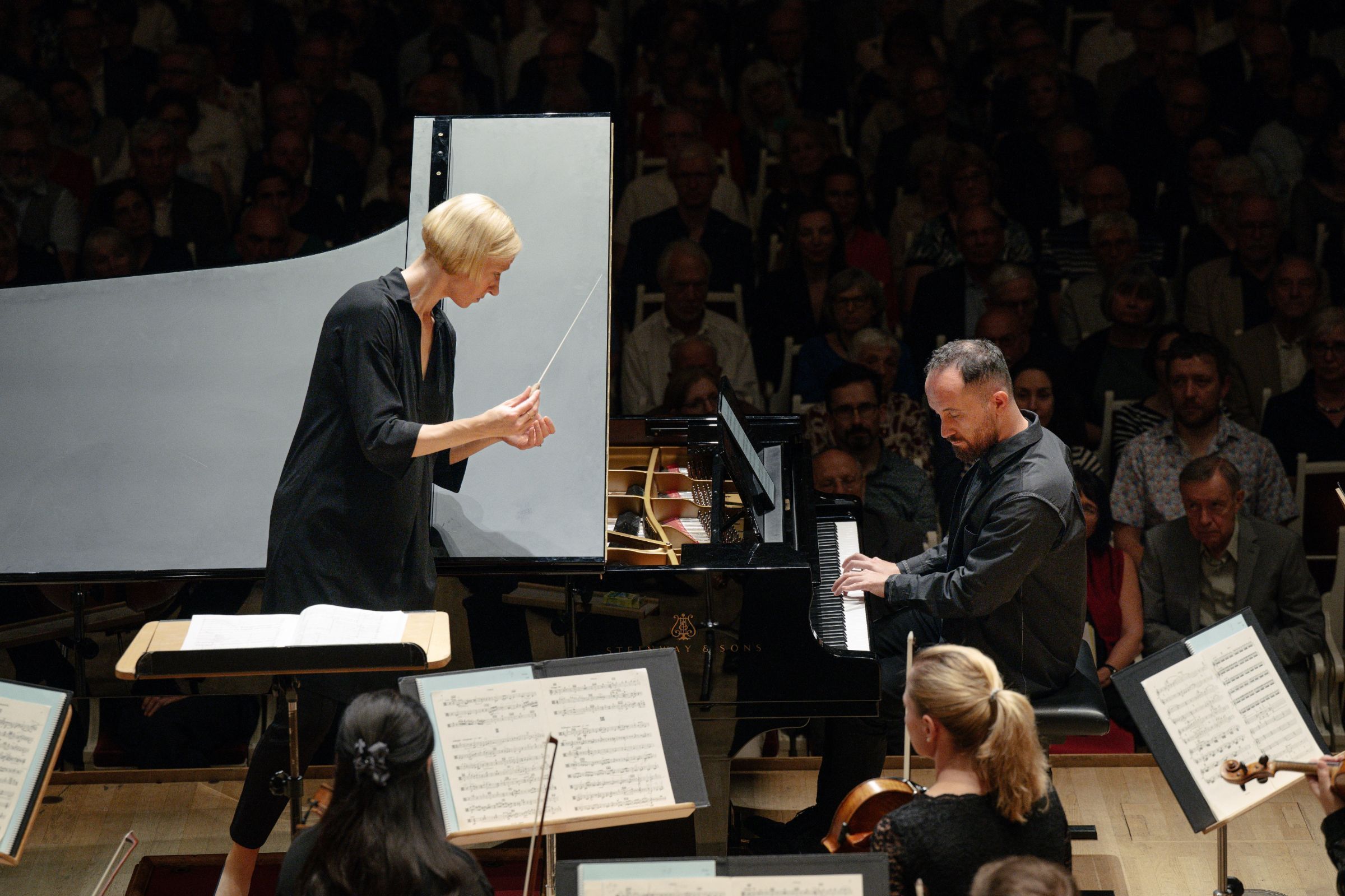 Joana Mallwitz und Igor Levit © Simon Pauly