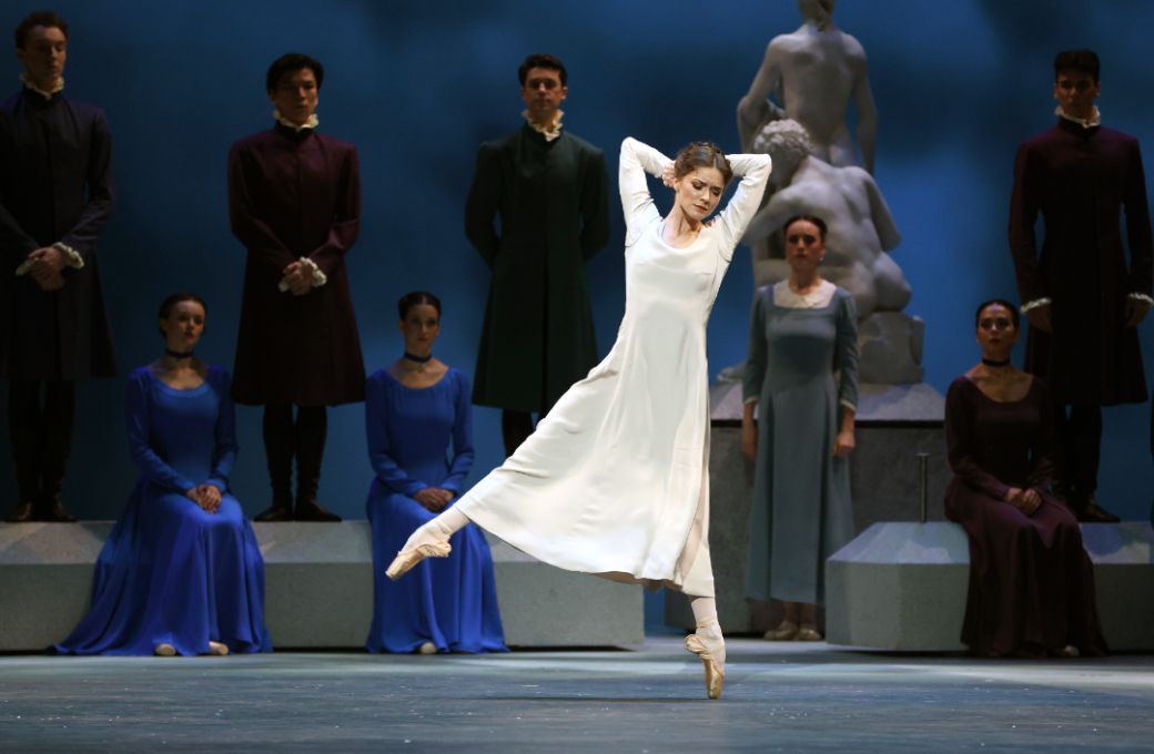 Cassandra Trenary as Hermione in Christopher Wheeldon's <i>The Winter's Tale</i> &copy; Marty Sohl