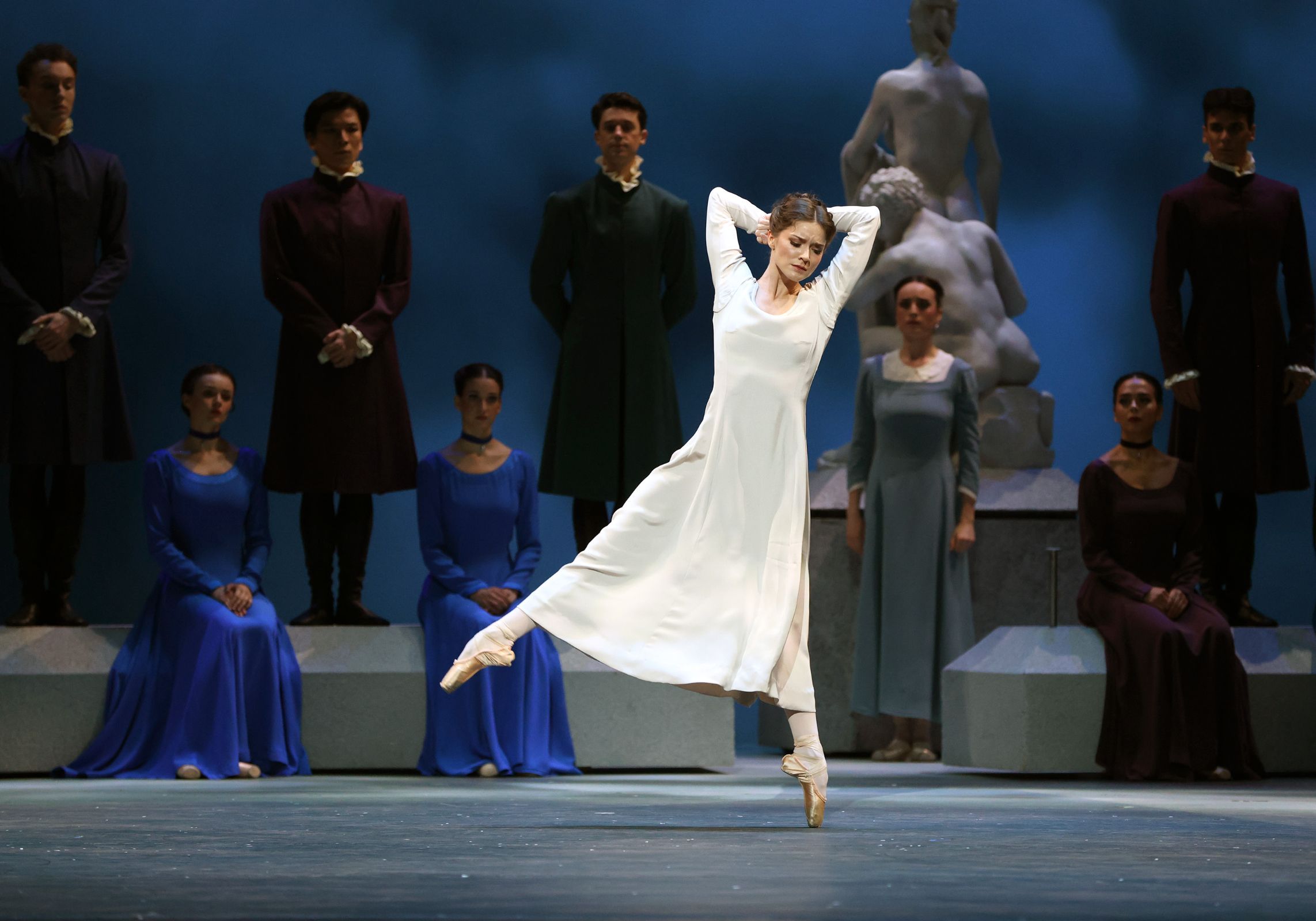 Cassandra Trenary as Hermione in Christopher Wheeldon's <i>The Winter's Tale</i> &copy; Marty Sohl