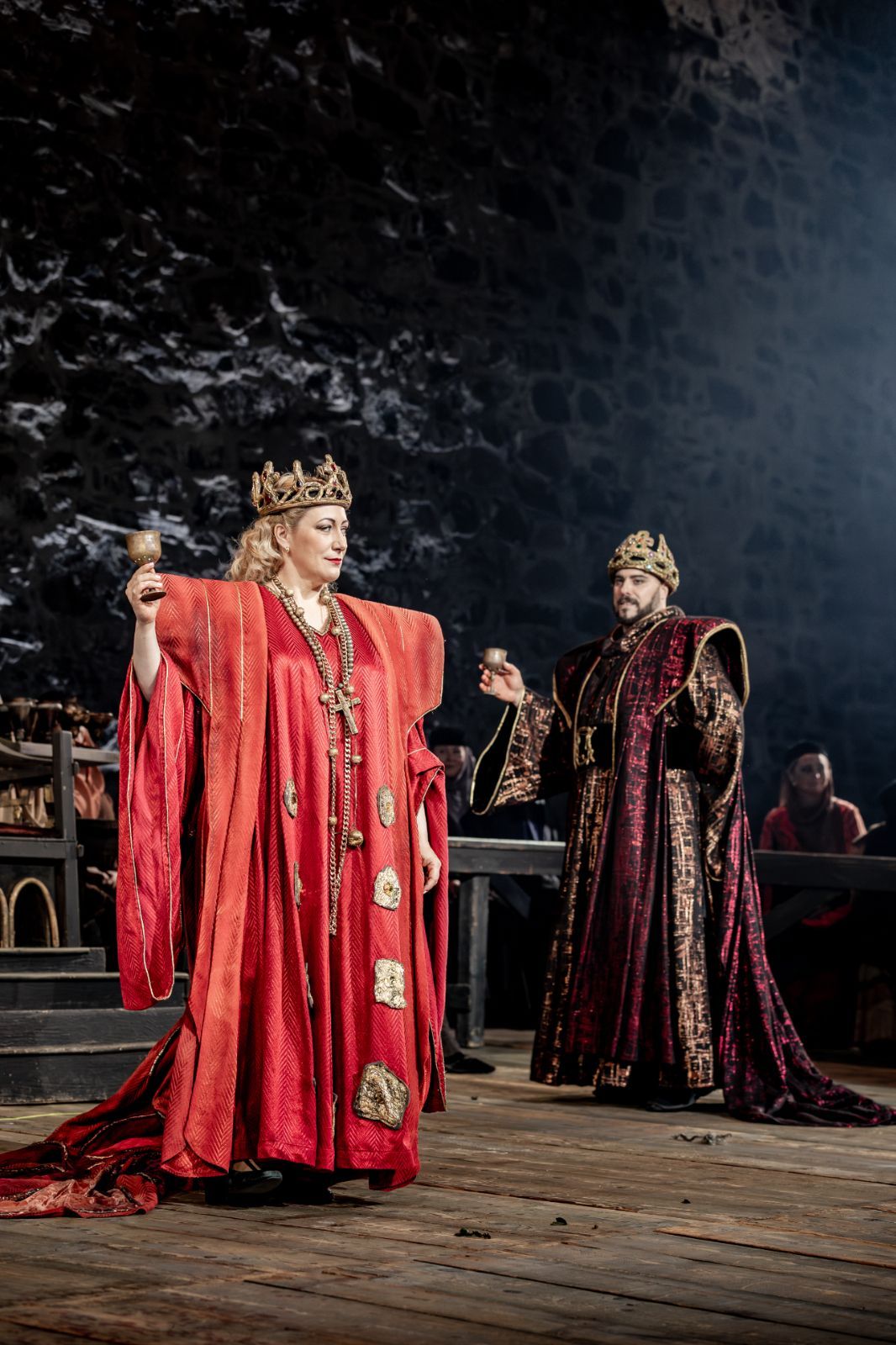 Saioa Hernández (Lady Macbeth) and Gabriele Viviani (Macbeth) &copy; Toni Härkänen