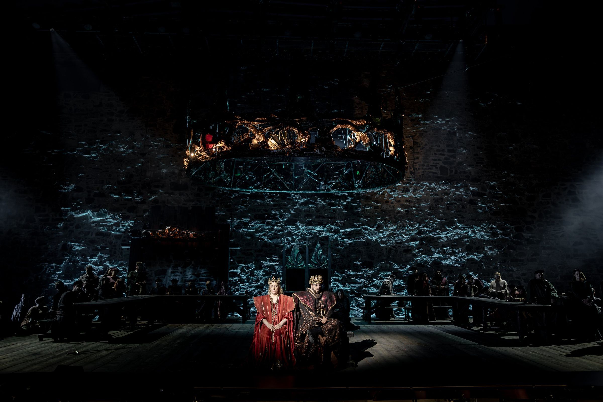 Saioa Hernández (Lady Macbeth) and Gabriele Viviani (Macbeth) &copy; Toni Härkänen