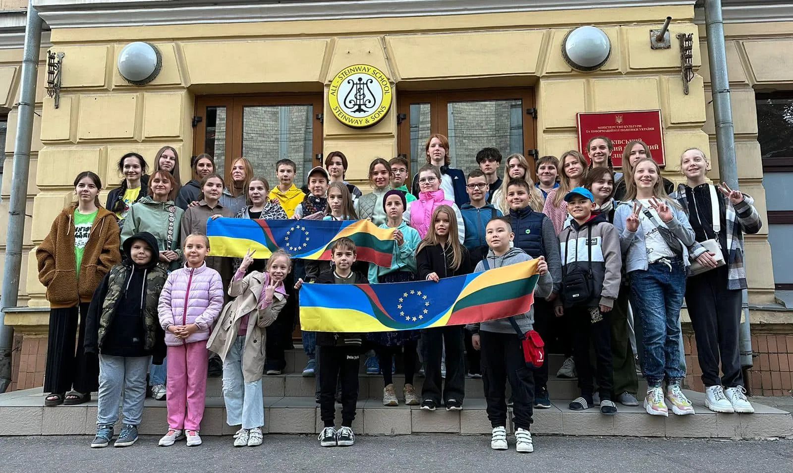 Young Ukrainian music students gather for Peace-Music-Freedom Masterclasses and Concerts &copy; EMCY