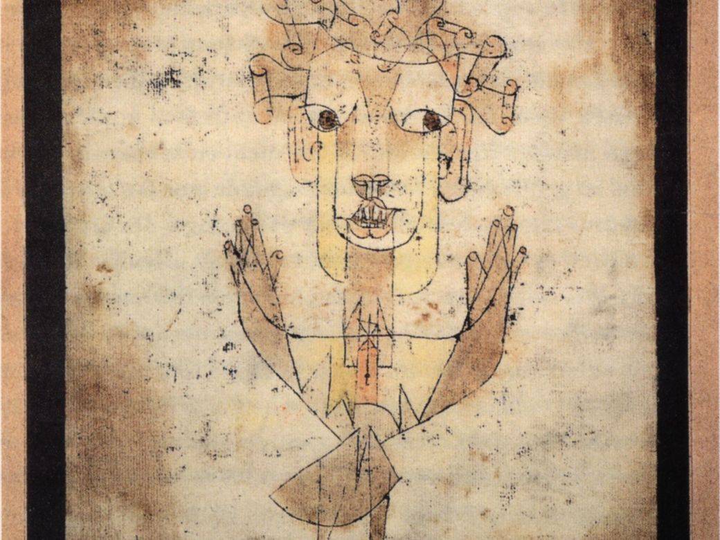 Paul Klee: <i>Angelus Novus</i> (1920) &copy; Public domain