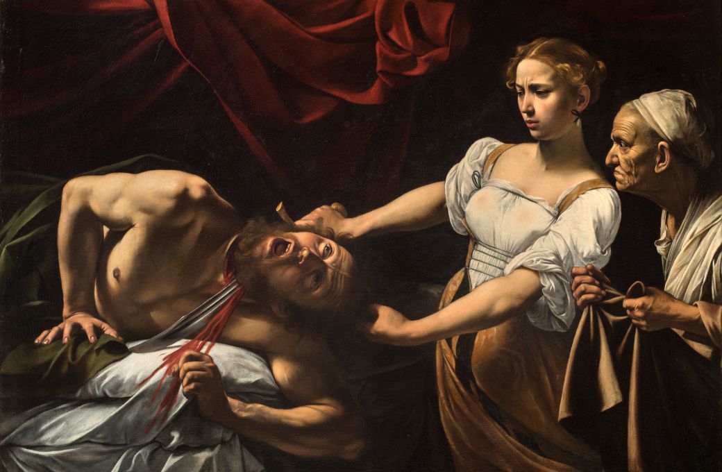 Caravaggio: <i>Judith Beheading Holofernes</i> (c.1602) &copy; Public domain