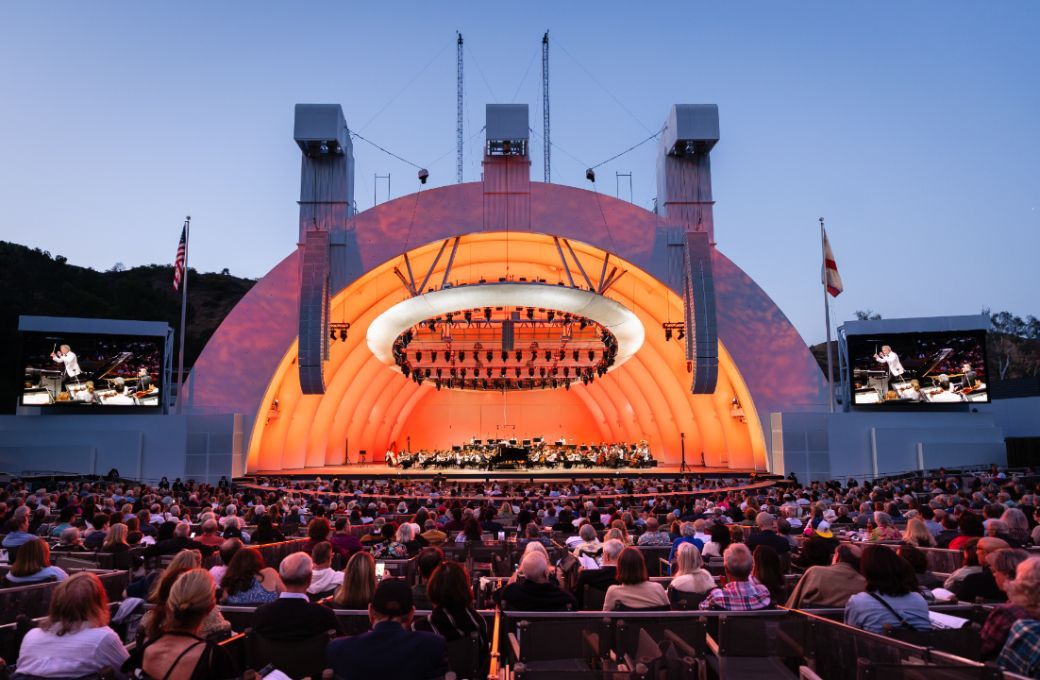 The Los Angeles Philharmonic at the Hollywood Bowl &copy; Elizabeth Asher, courtesy of the Los Angeles Philharmonic Association