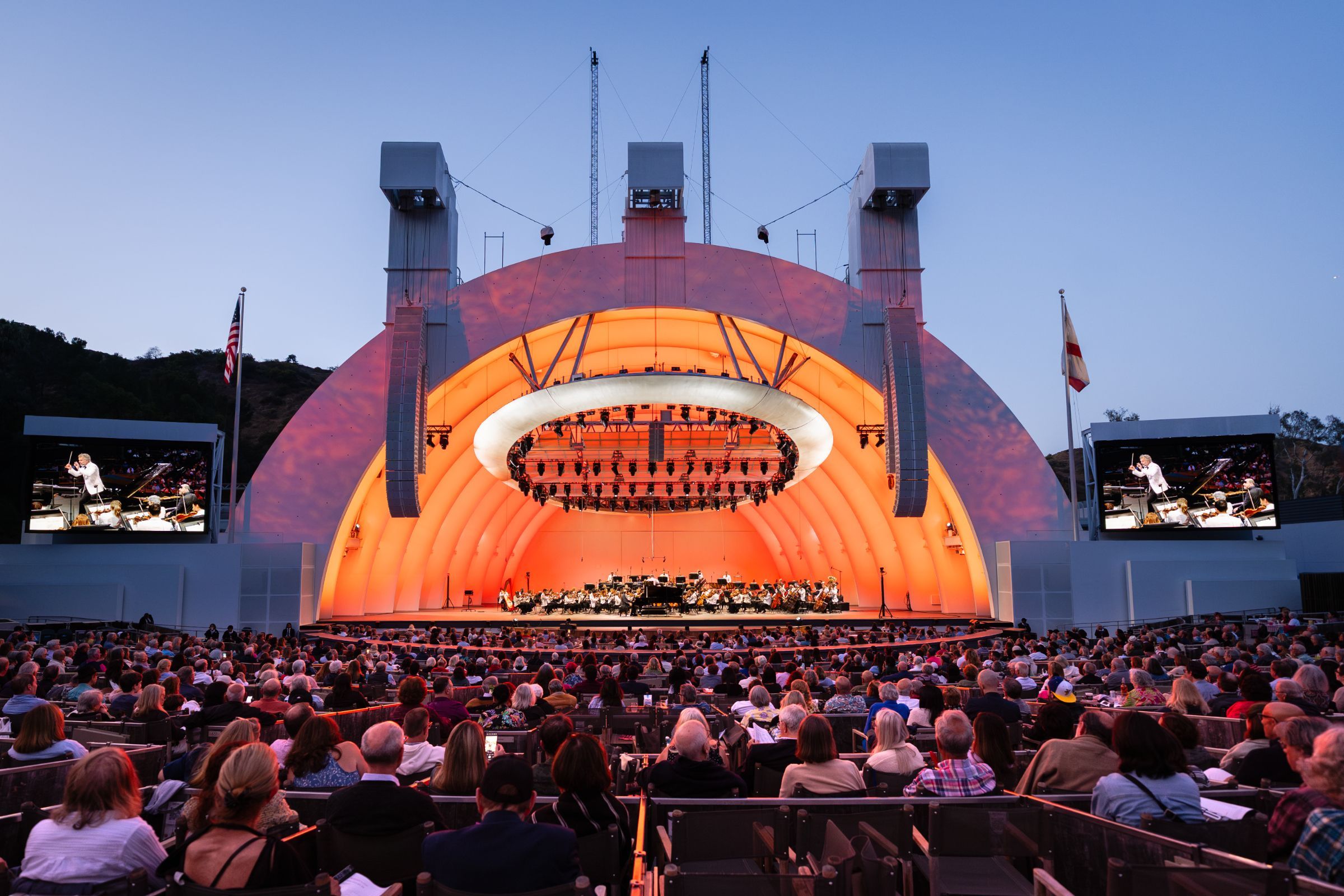 The Los Angeles Philharmonic at the Hollywood Bowl &copy; Elizabeth Asher, courtesy of the Los Angeles Philharmonic Association