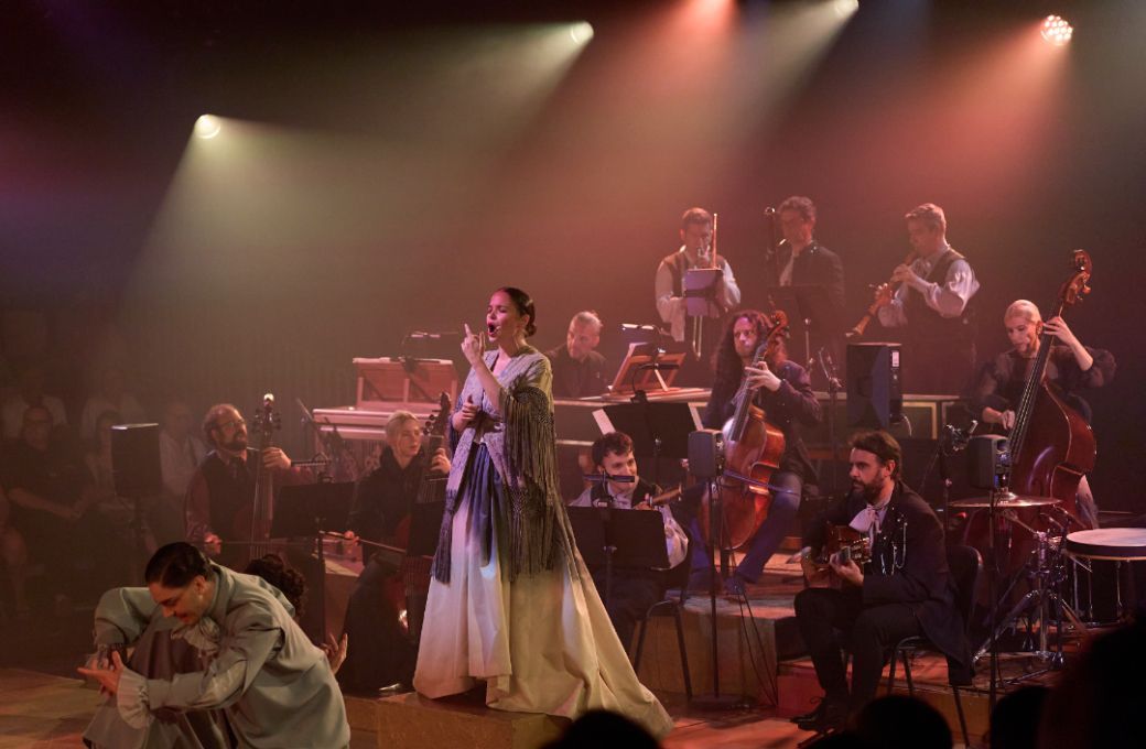 La cantaora Amparo Lagares y los m&uacute;sicos de Accademia del Piacere &copy; Toti Ferrer | Festival Perelada