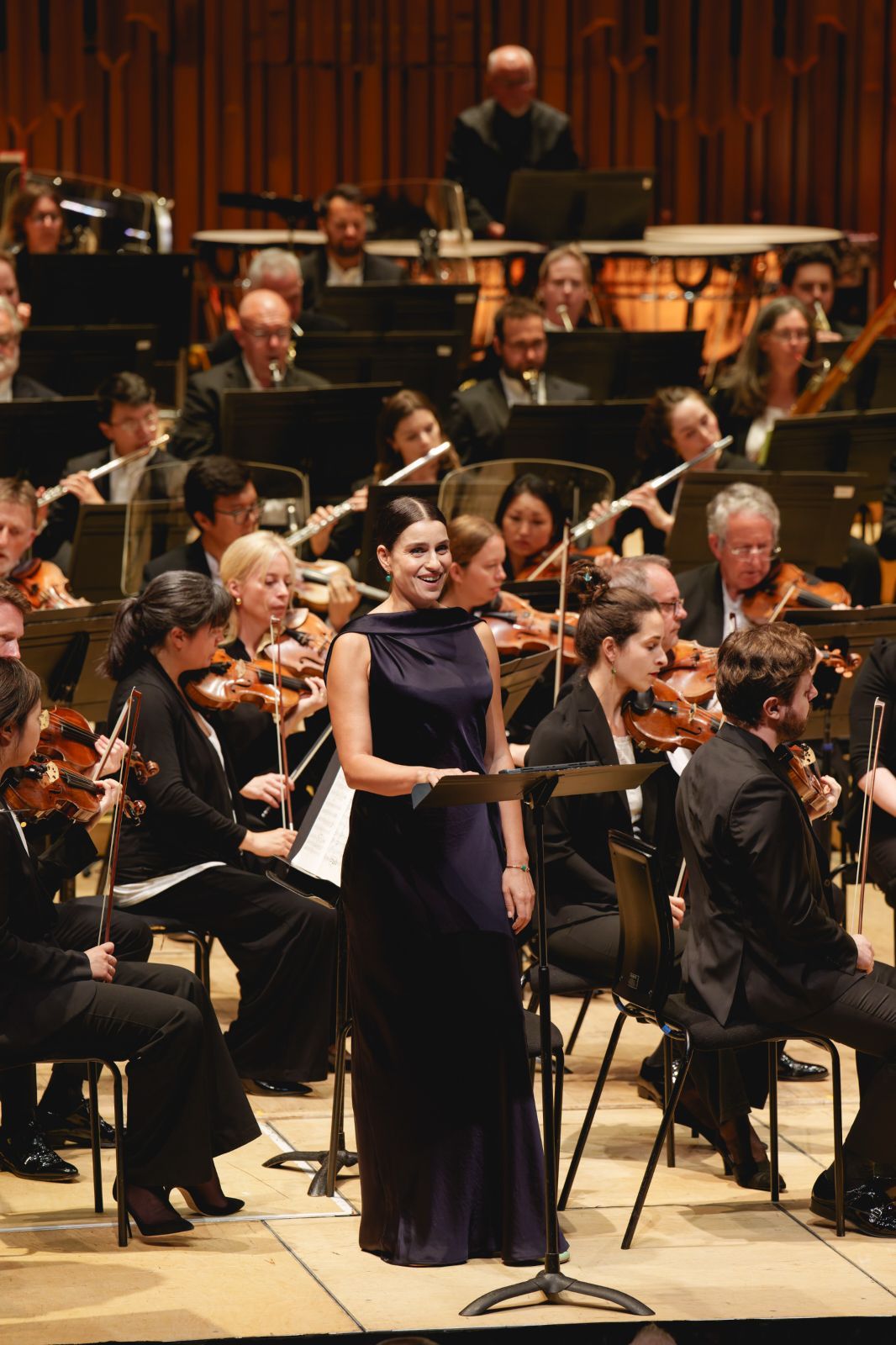 Asmik Grigorian and the London Symphony Orchestra &copy; LSO | Andy Paradise